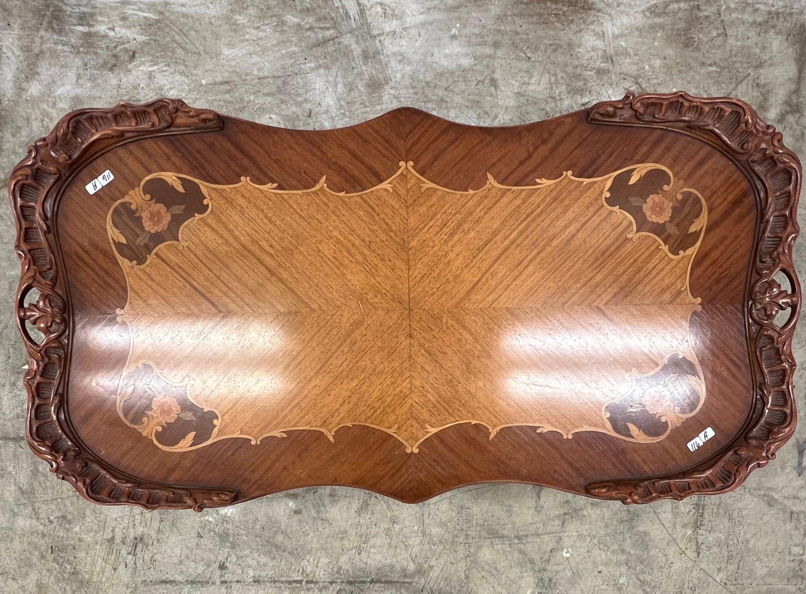 French Inlayed Coffee Table - 3