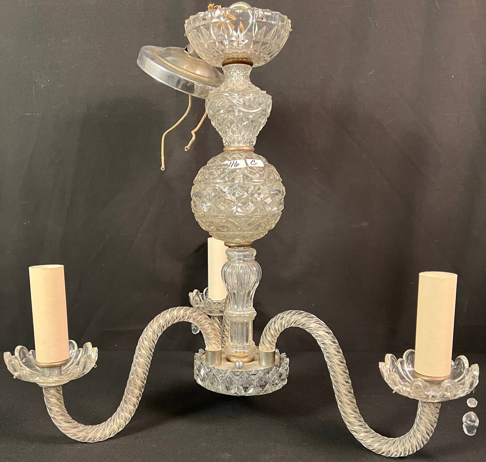 Two Crystal Chandeliers - 2