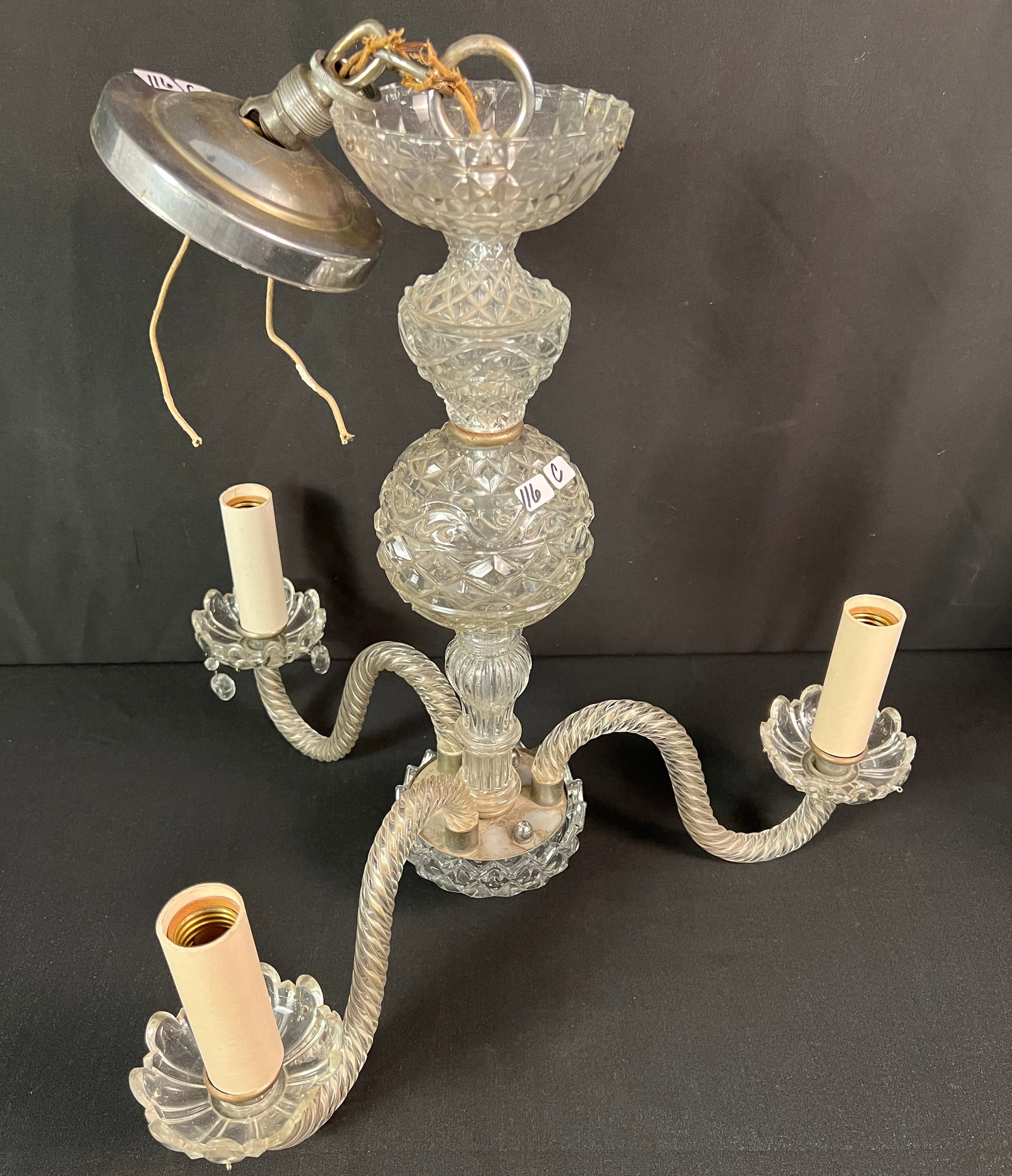 Two Crystal Chandeliers - 3