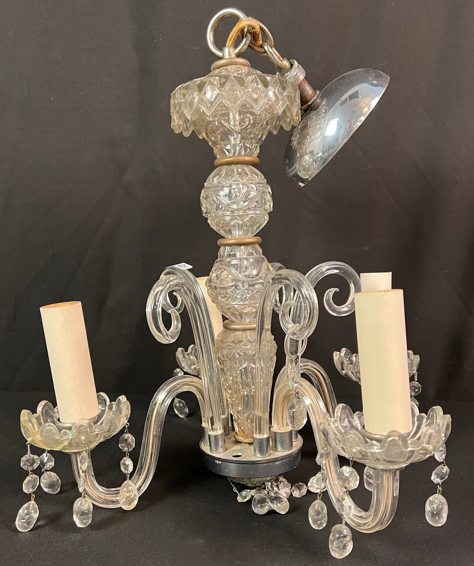 Two Crystal Chandeliers - 4