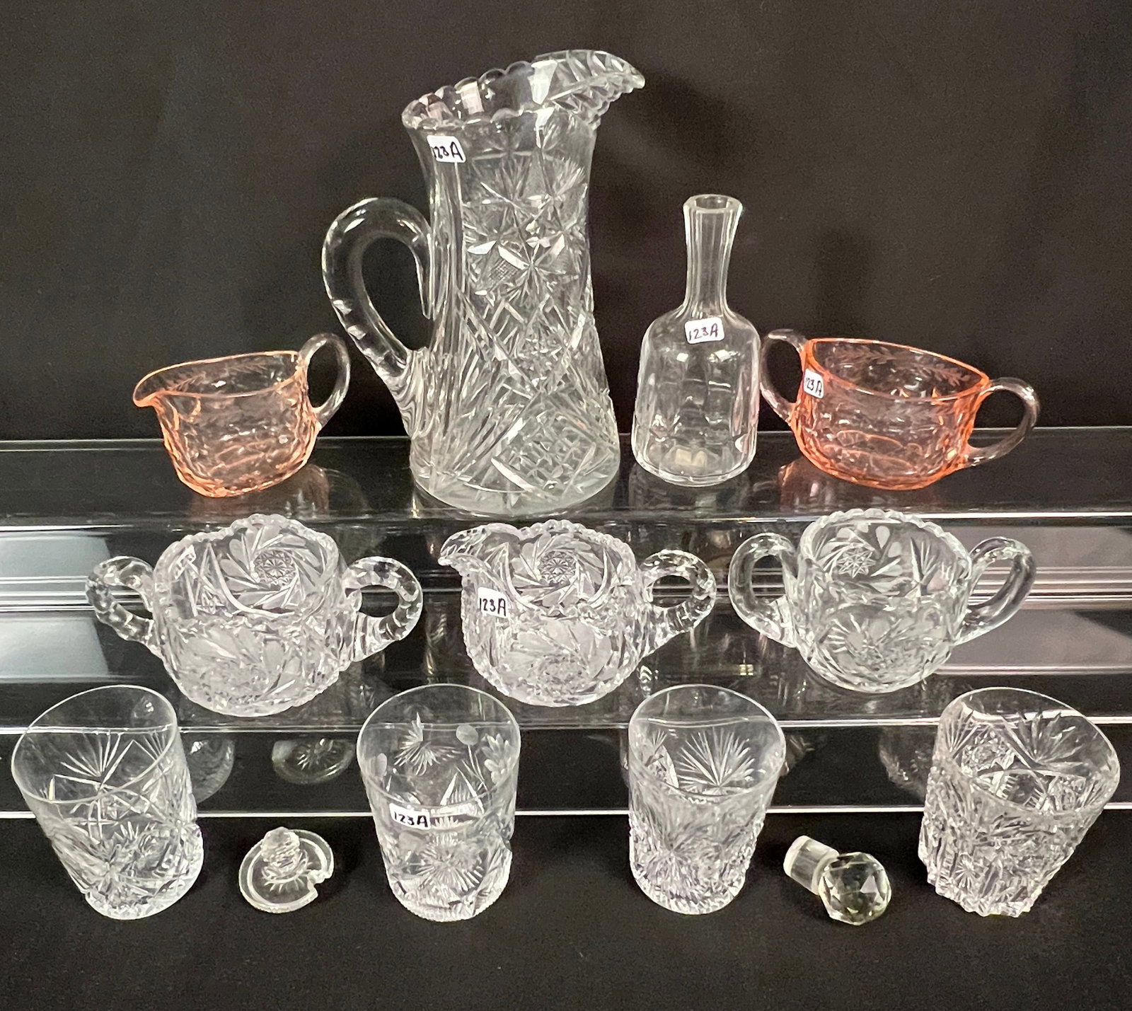 Large Group of Cut Crystal (1 of 9)