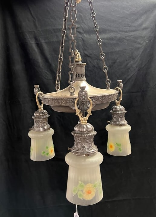Antique Bronze Chandelier (1 of 8)