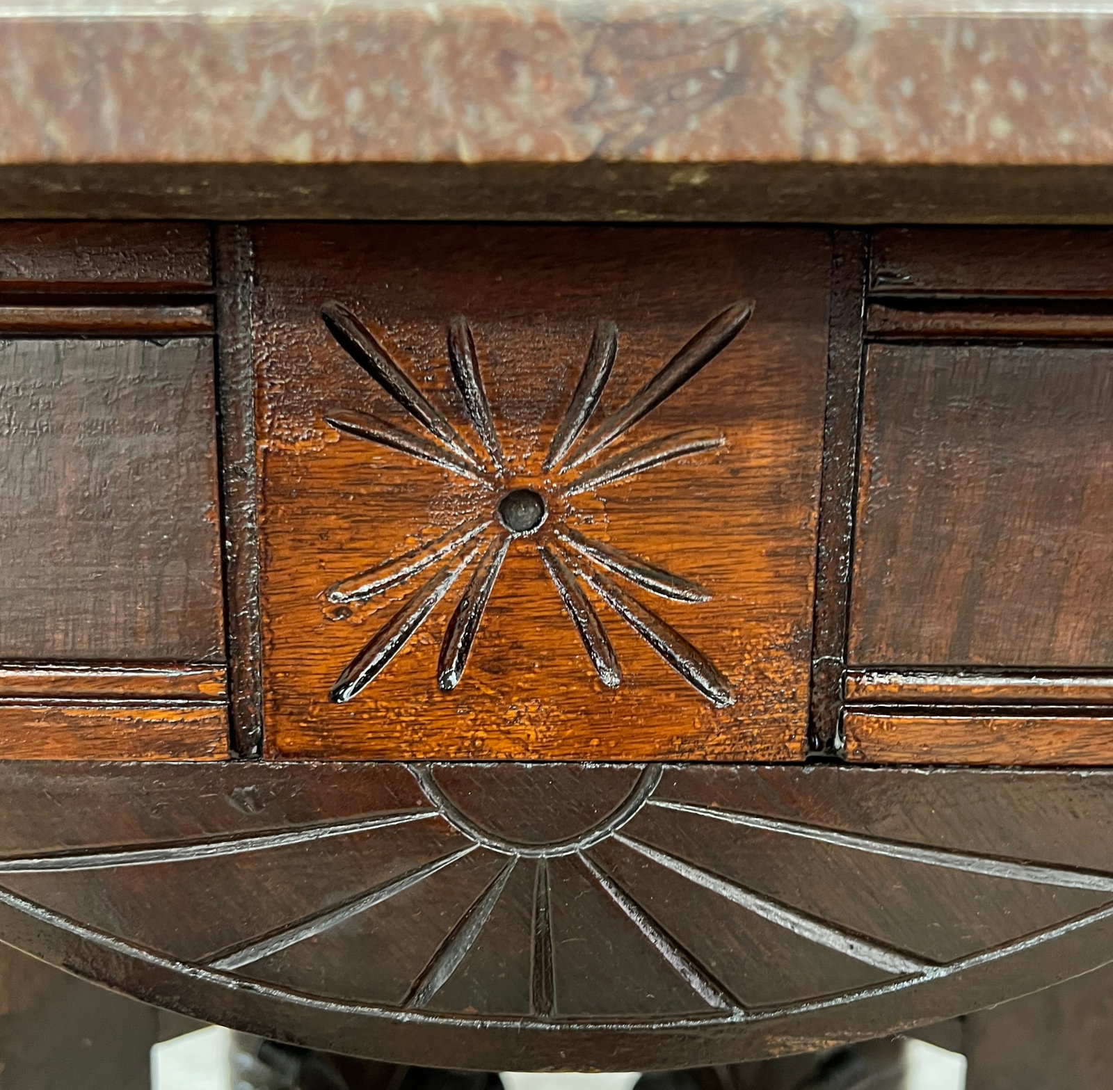 Victorian Marble Top Parlor Table - 5