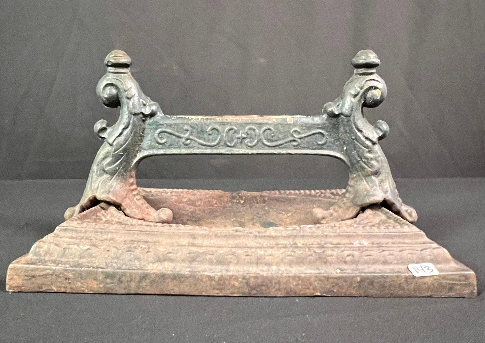 Victorian Cast Iron Boot Scrape - 2