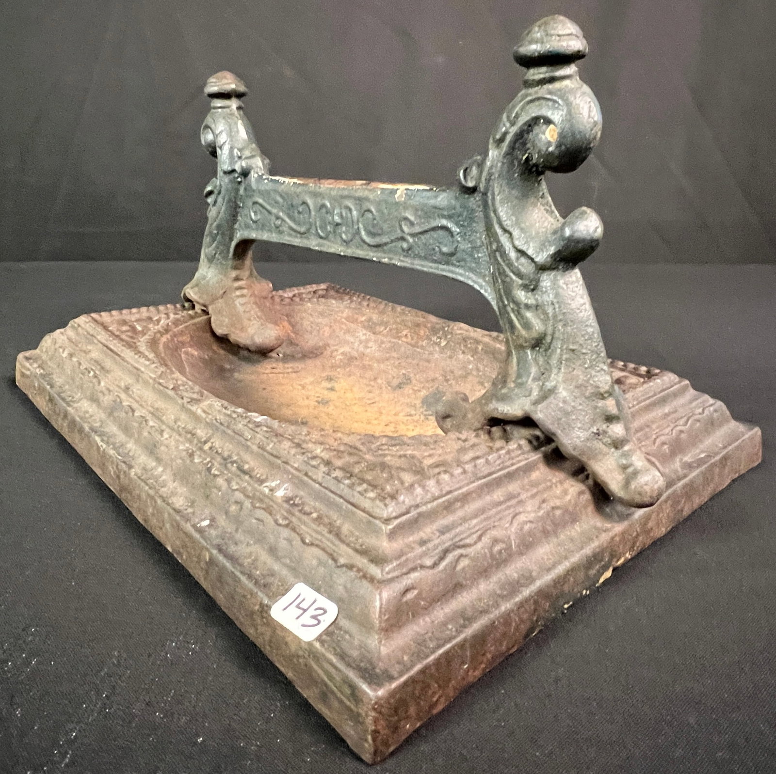 Victorian Cast Iron Boot Scrape - 3
