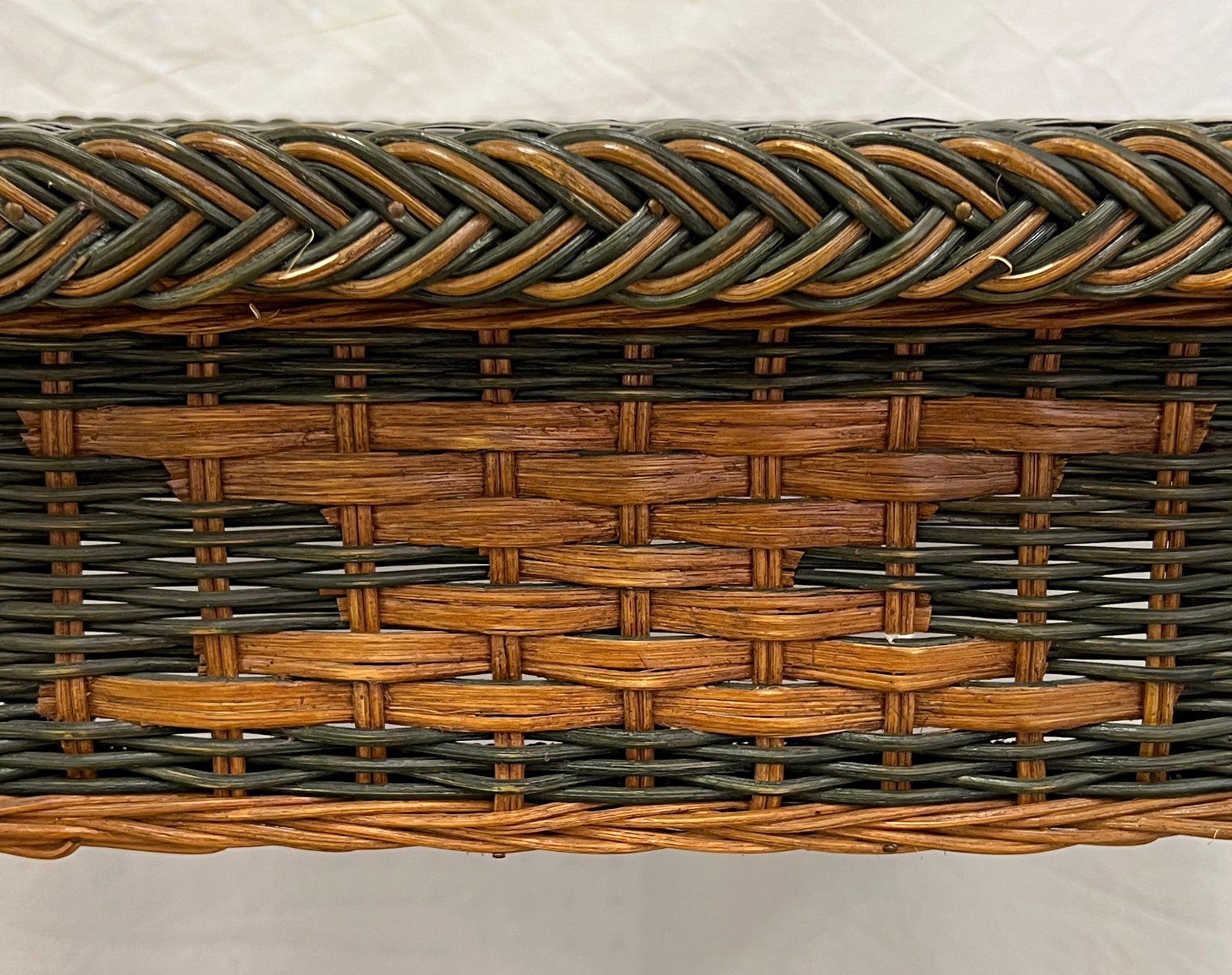 Palecek Wicker Plant Table - 6