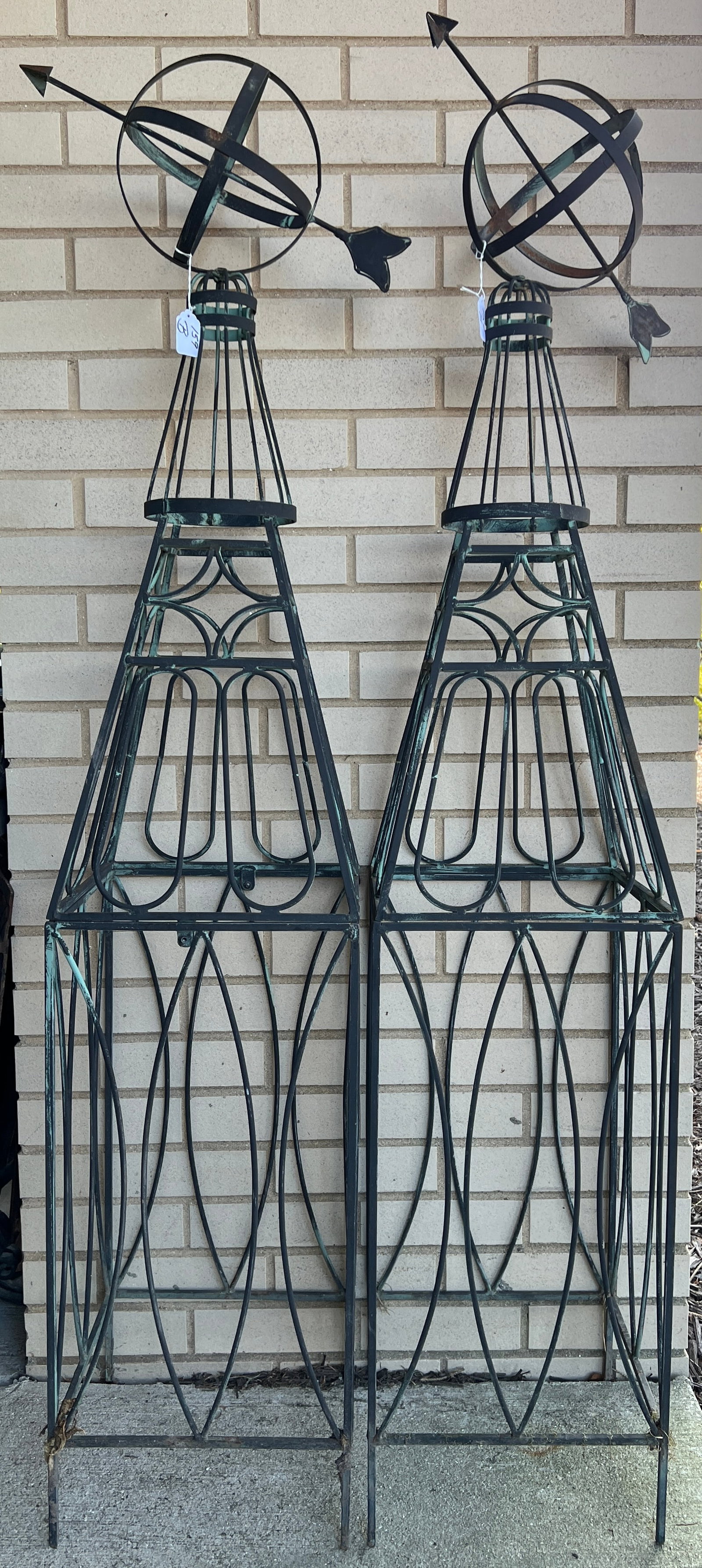 Pair of Cooper Clad Trellises (1 of 6)