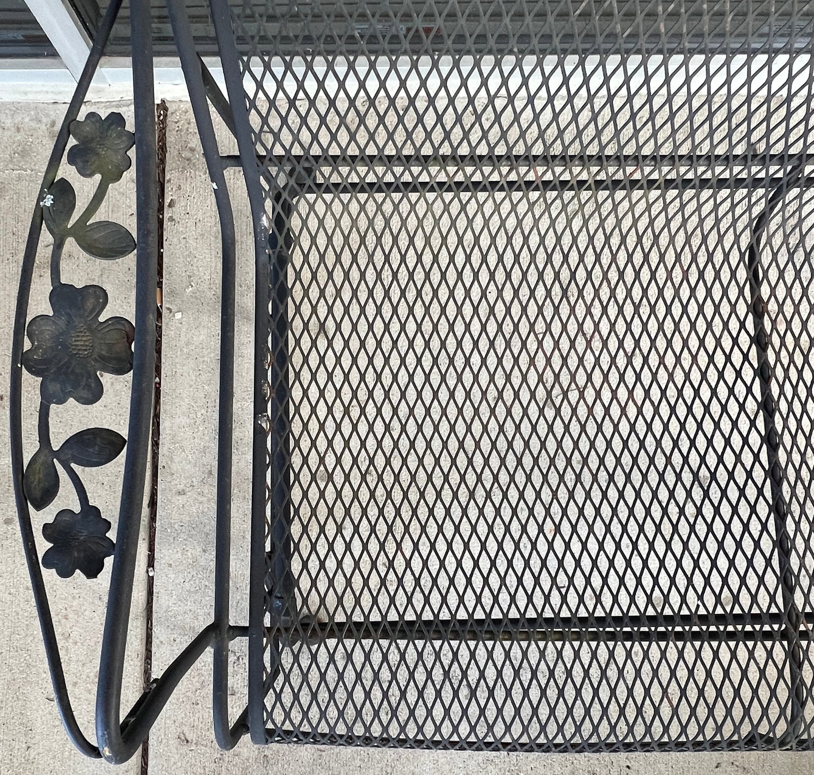 Iron Armed Glider Bench - 3