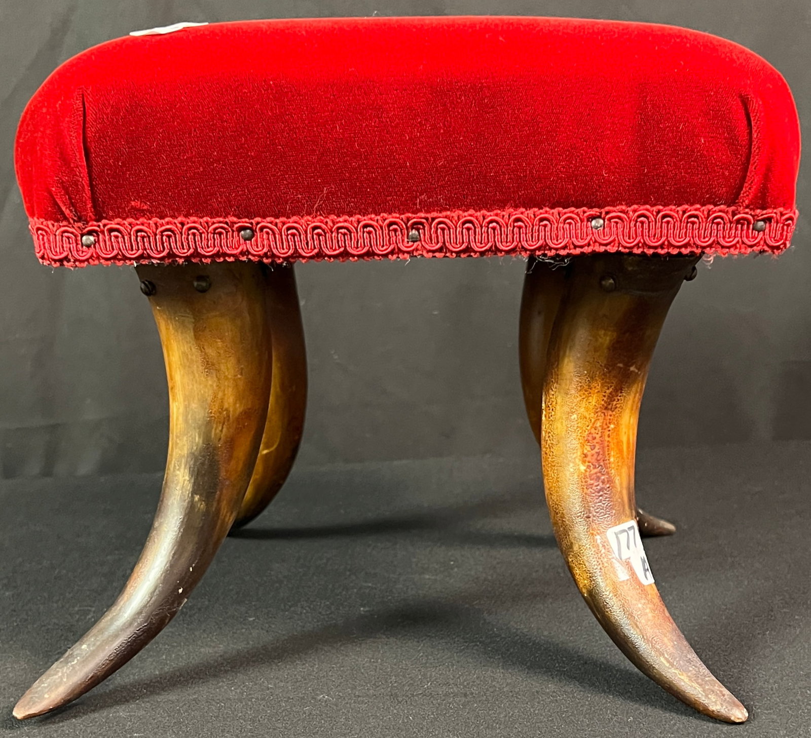 Steer Horn Stool - 2