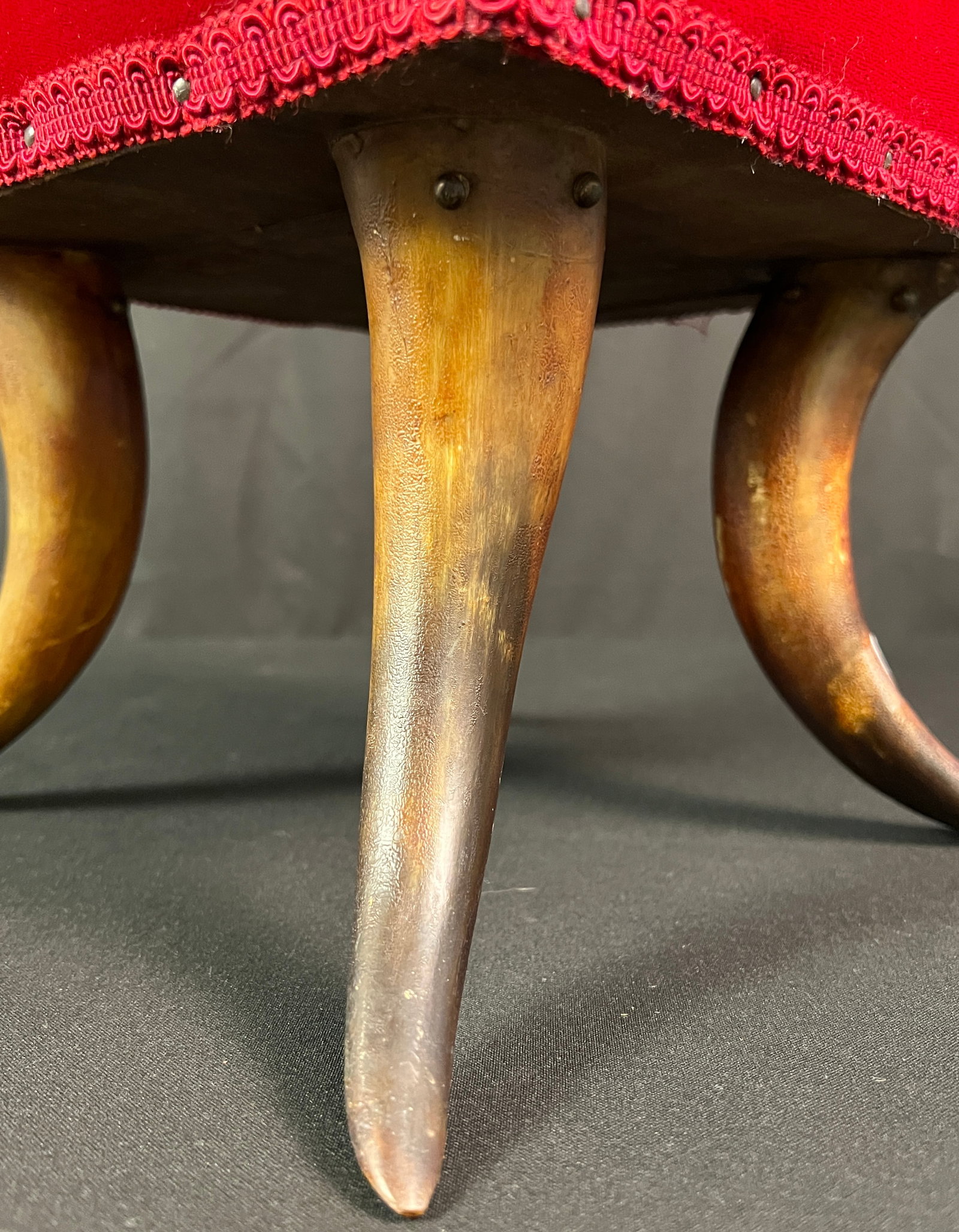 Steer Horn Stool - 4
