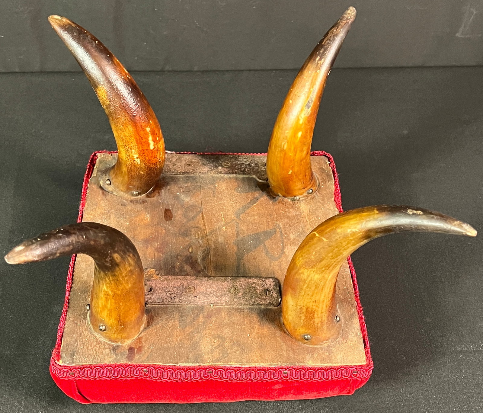 Steer Horn Stool - 5