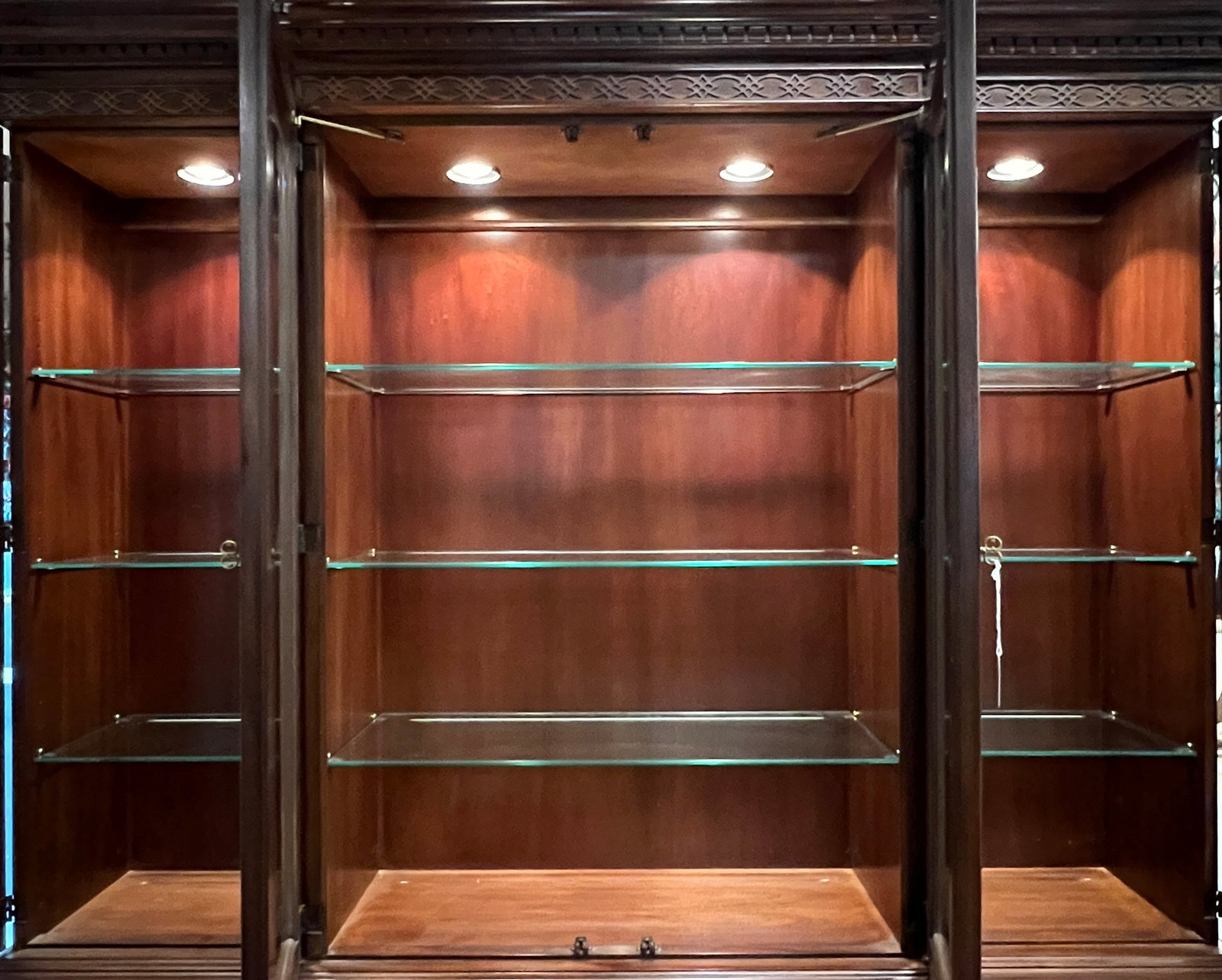 Drexel Chinese Chippendale Breakfront - 5