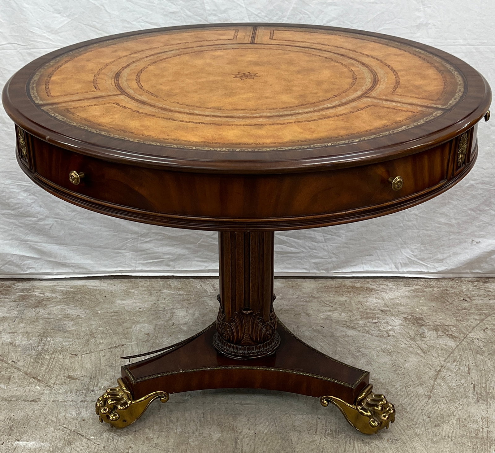 Maitland-Smith Drum Table (1 of 9)