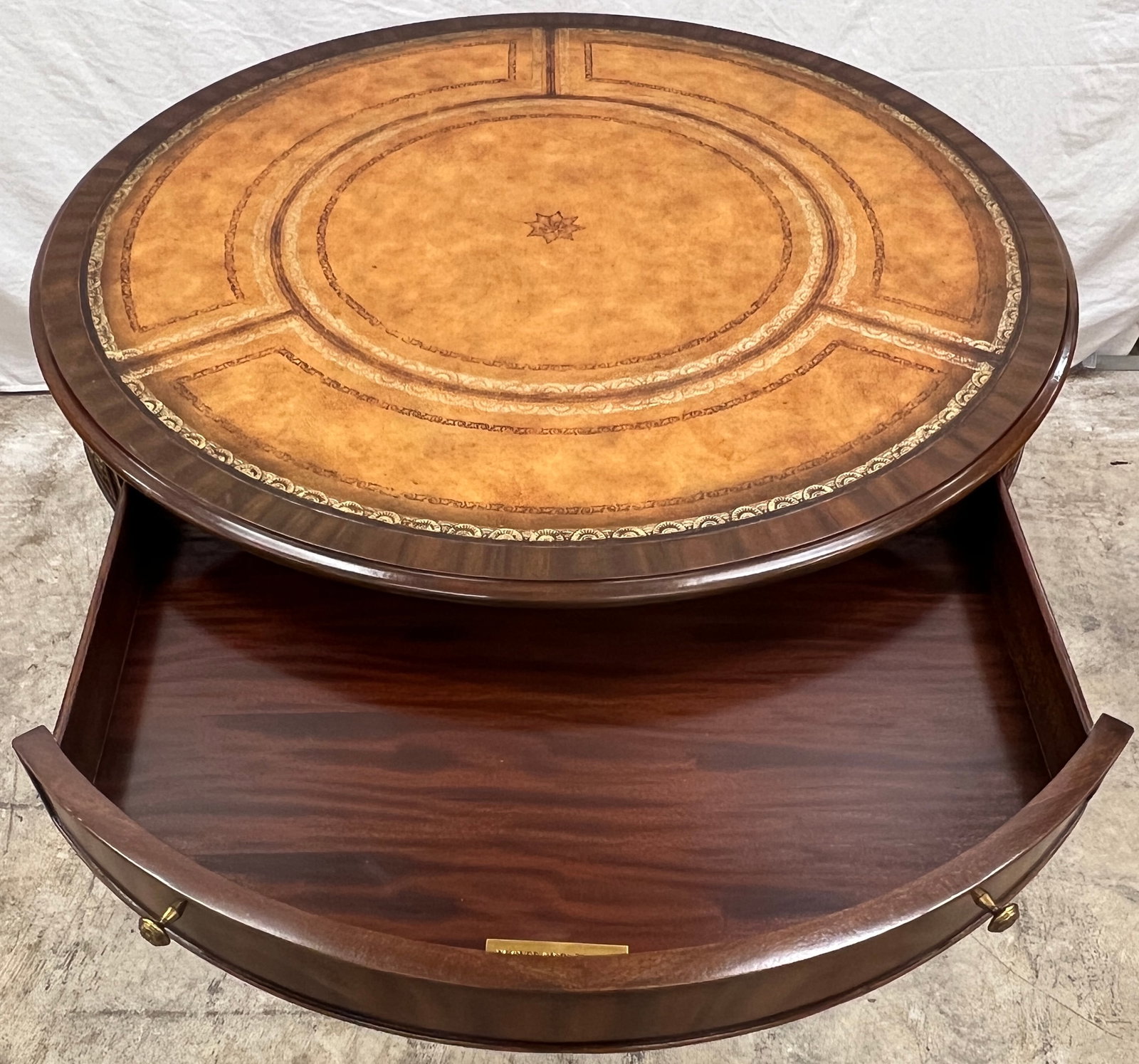 Maitland-Smith Drum Table - 7