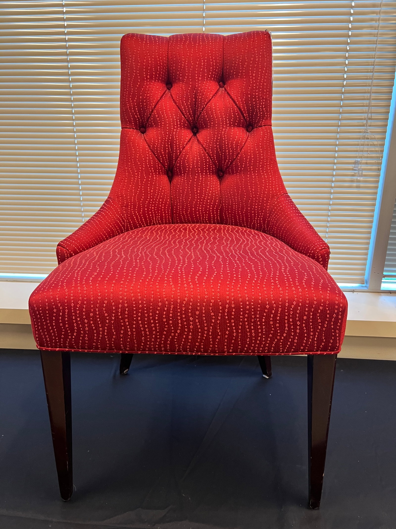 Baker Button Tufted Designer Accent Chair - 2