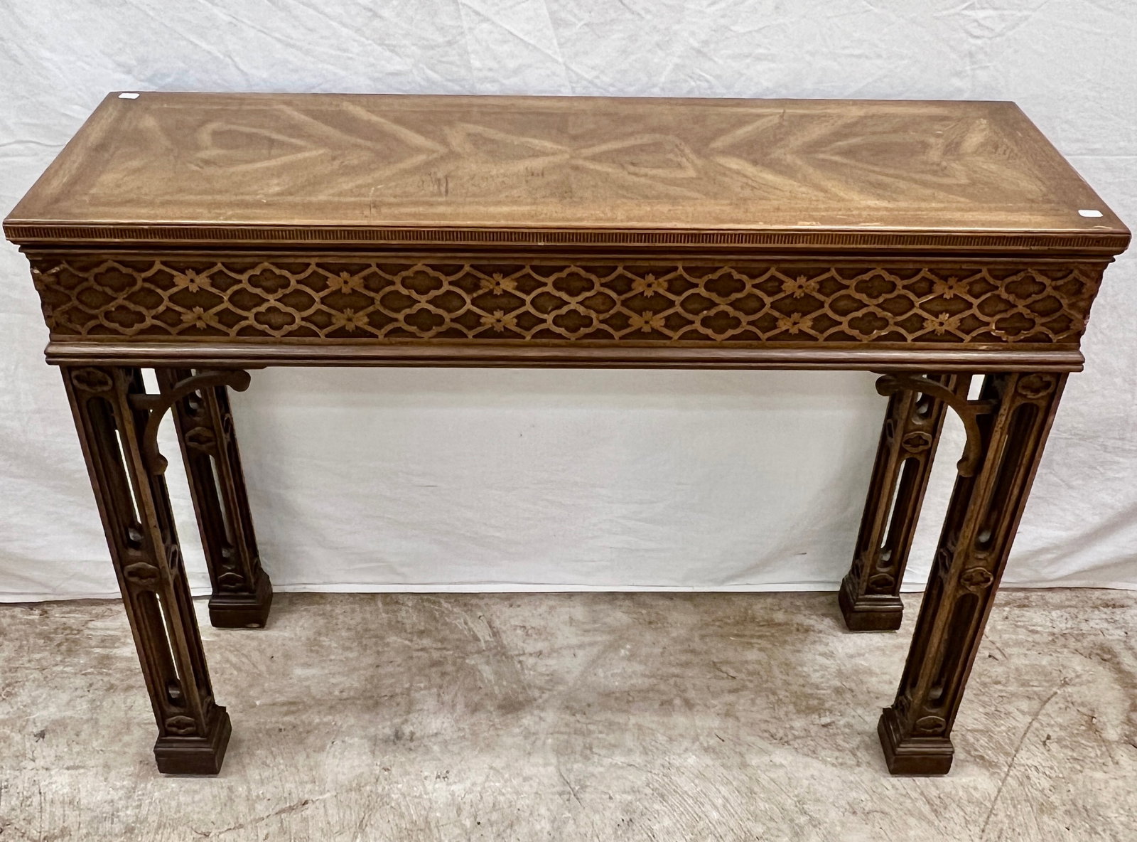 Chinese Chippendale Side Table (1 of 8)