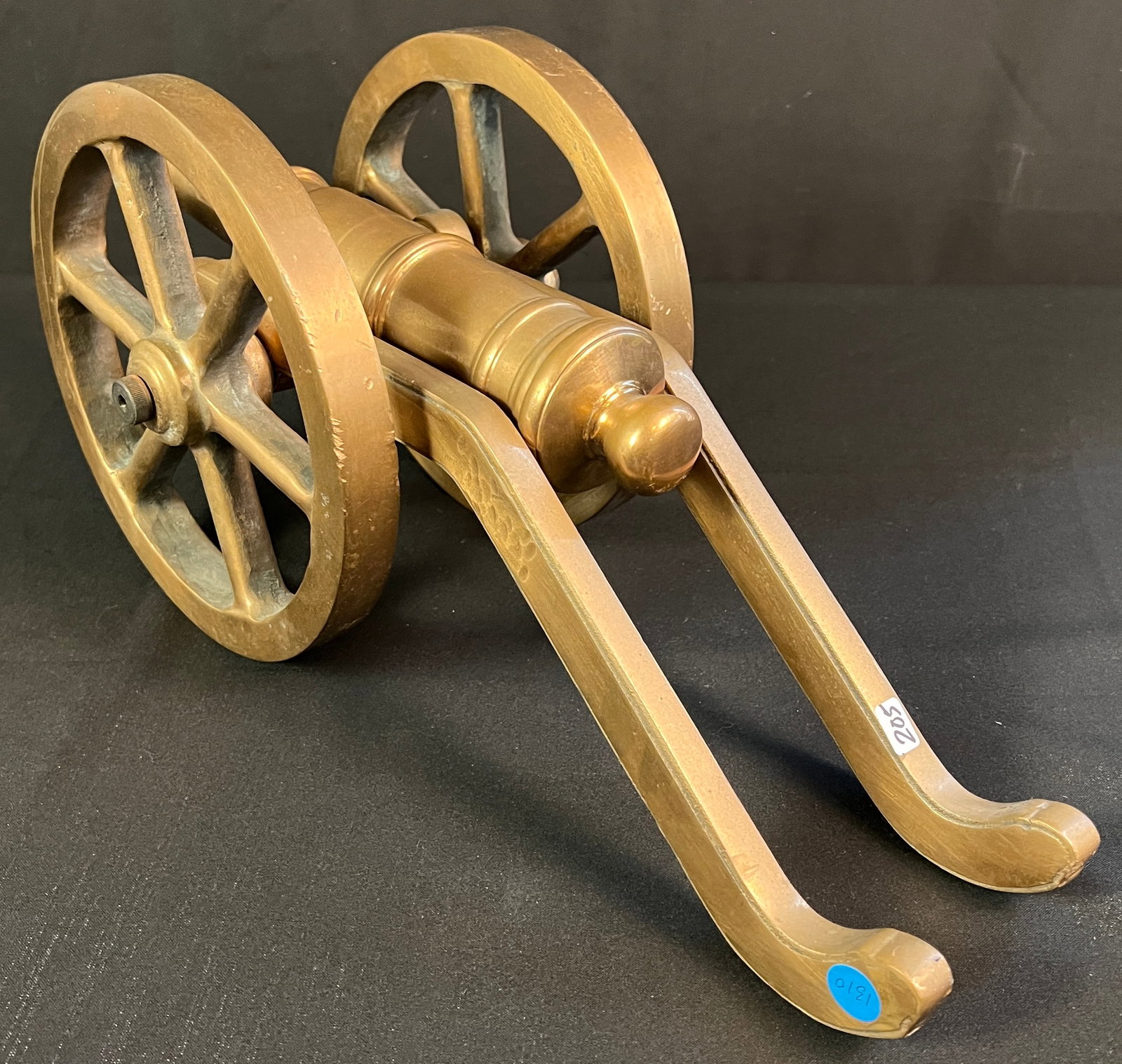 Solid Brass Cannon on Stand - 2