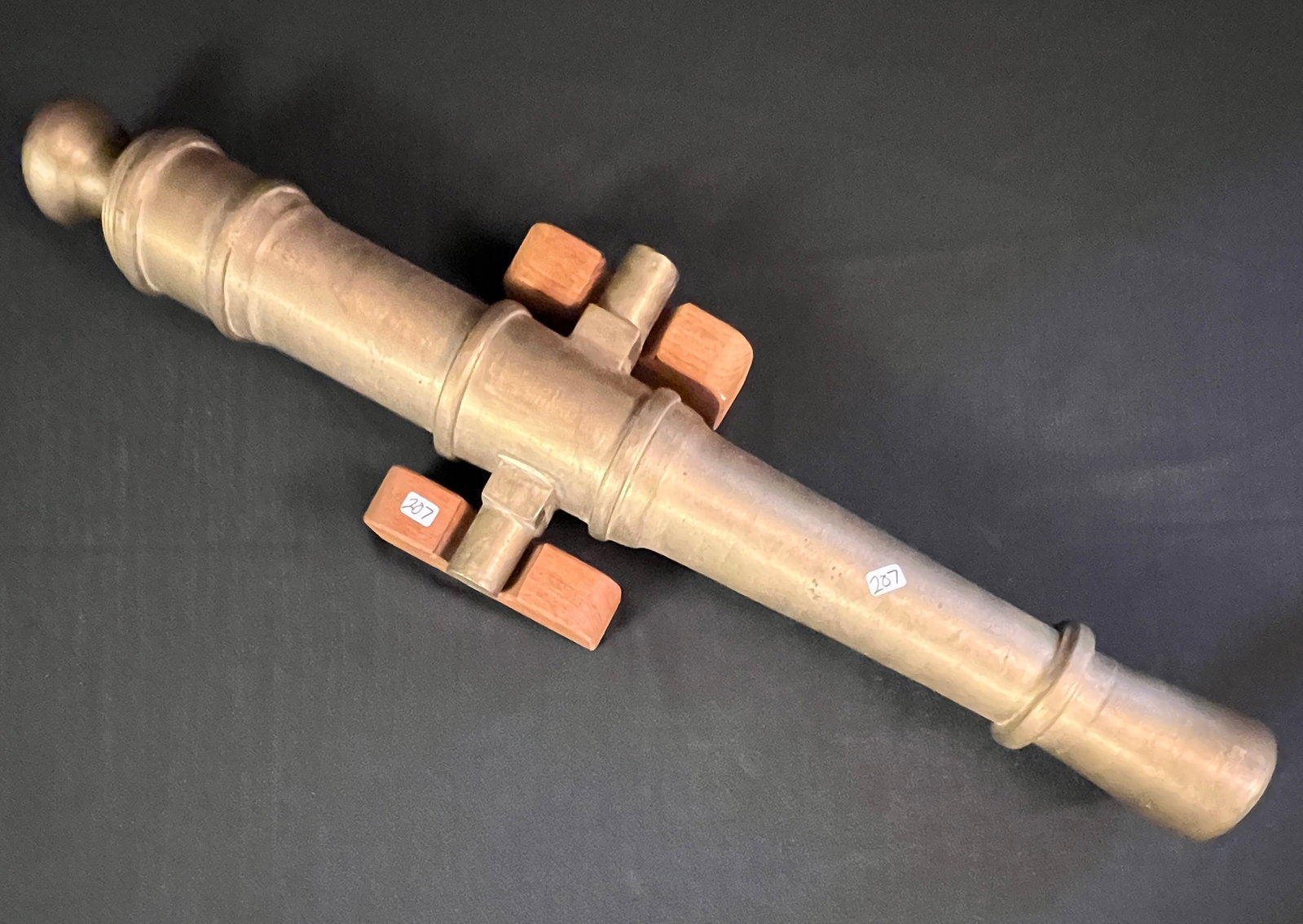 Polished Brass Cannon - 3