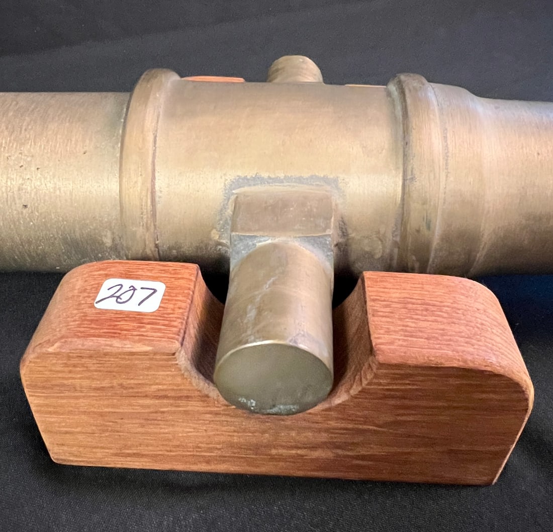 Polished Brass Cannon - 4