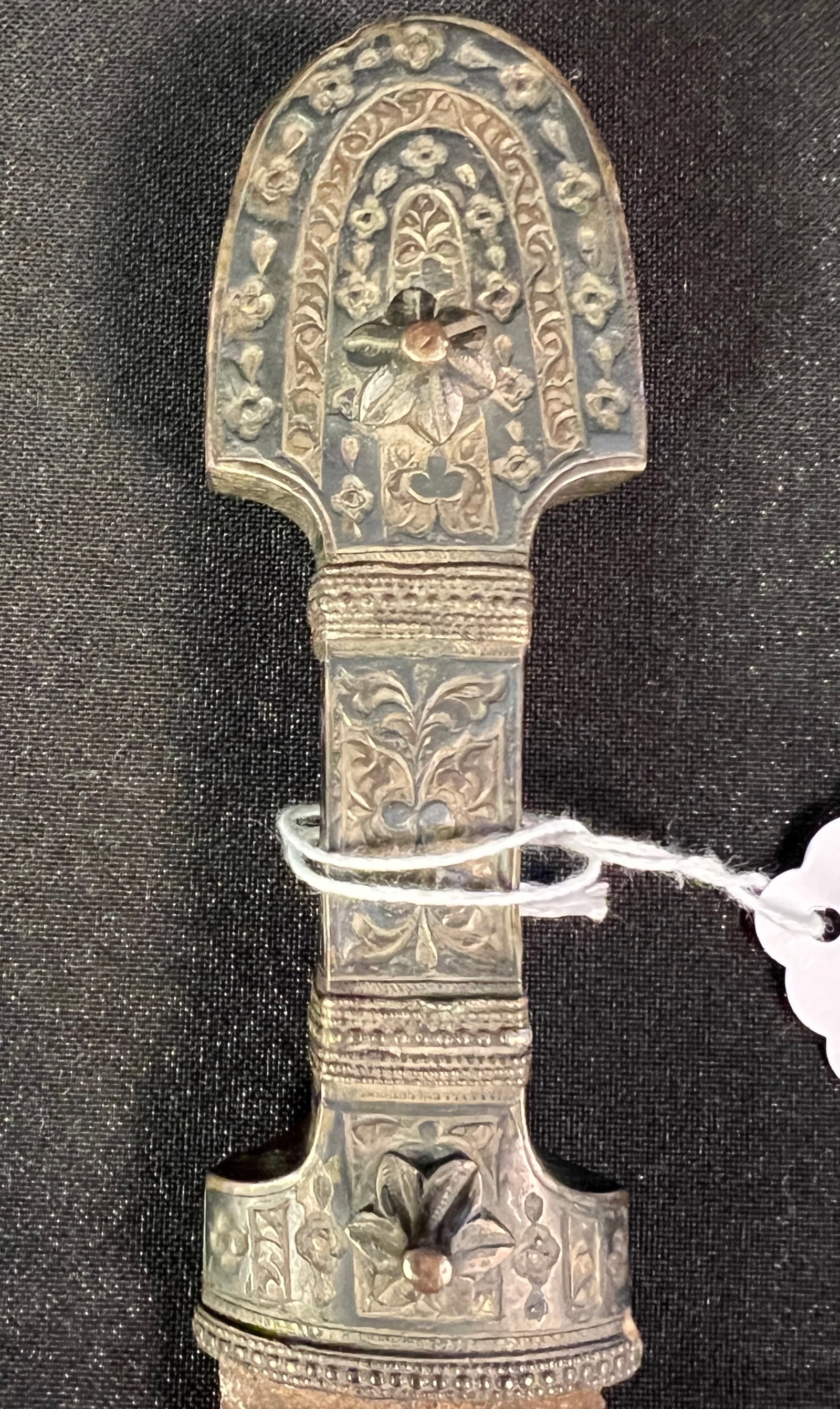 18th Century Middle Eastern Silver Dagger - 3
