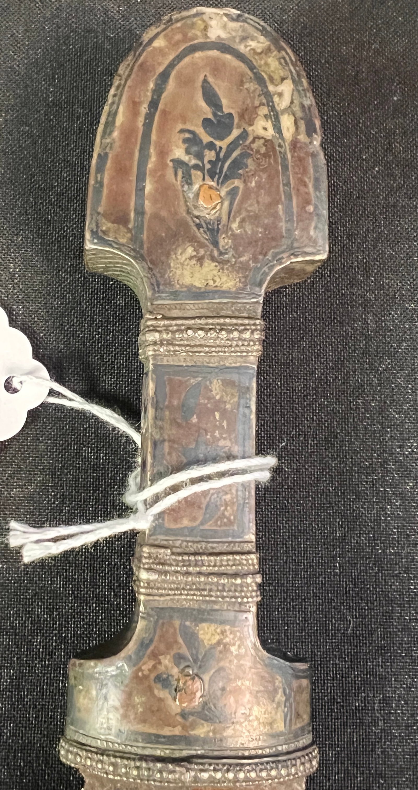 18th Century Middle Eastern Silver Dagger - 4