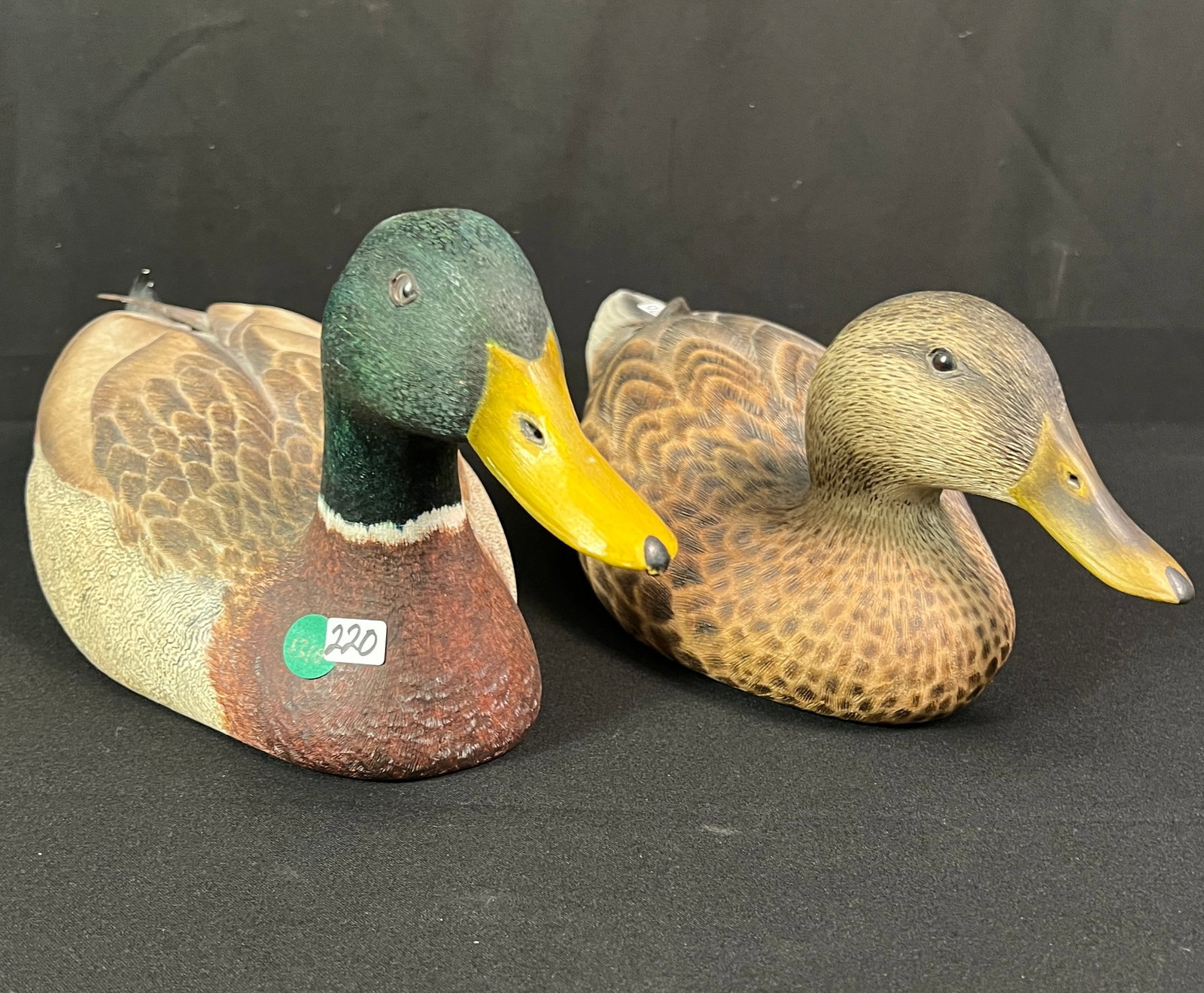 2 Wooden Duck Decoys, c.1981 (1 of 6)
