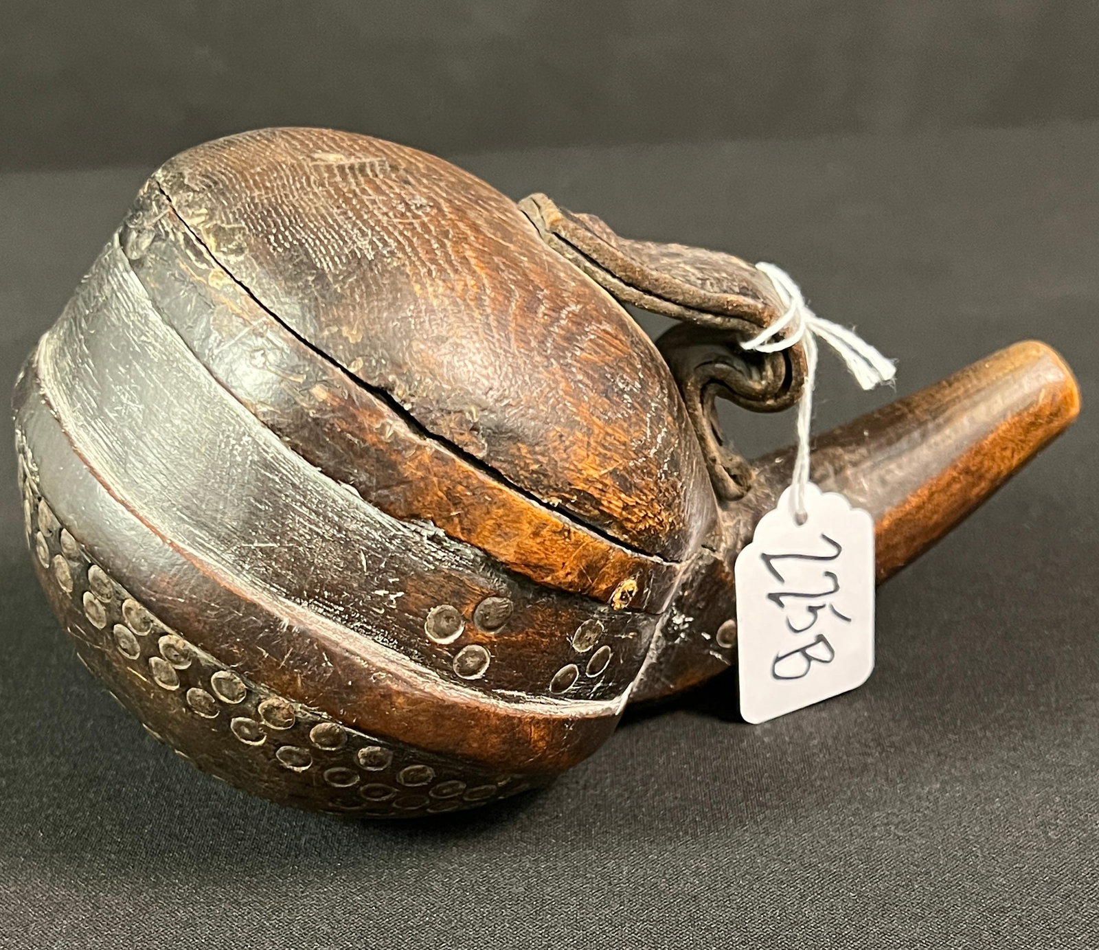 18th Century Norwegian Black Powder Flask (1 of 6)