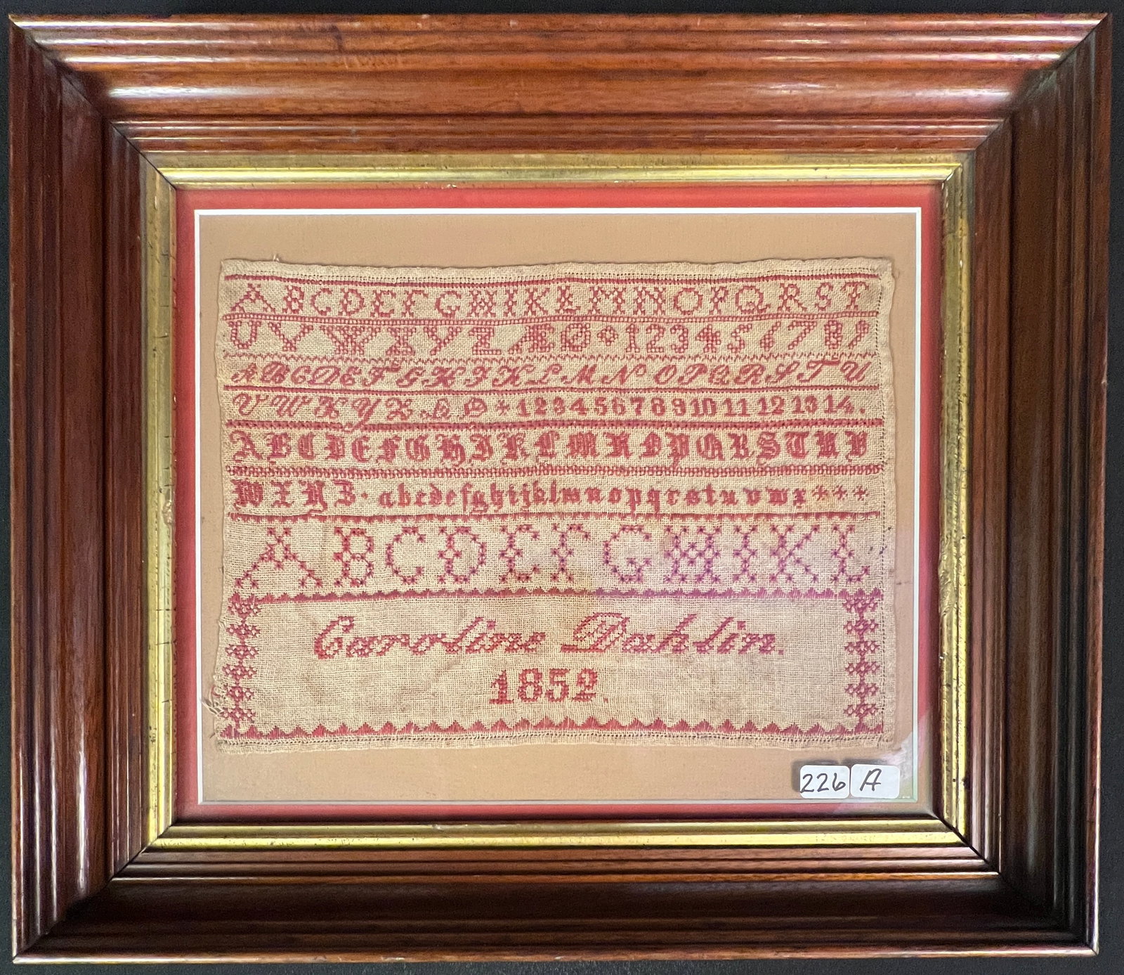 Sampler in the Style of Bristol (1 of 6)