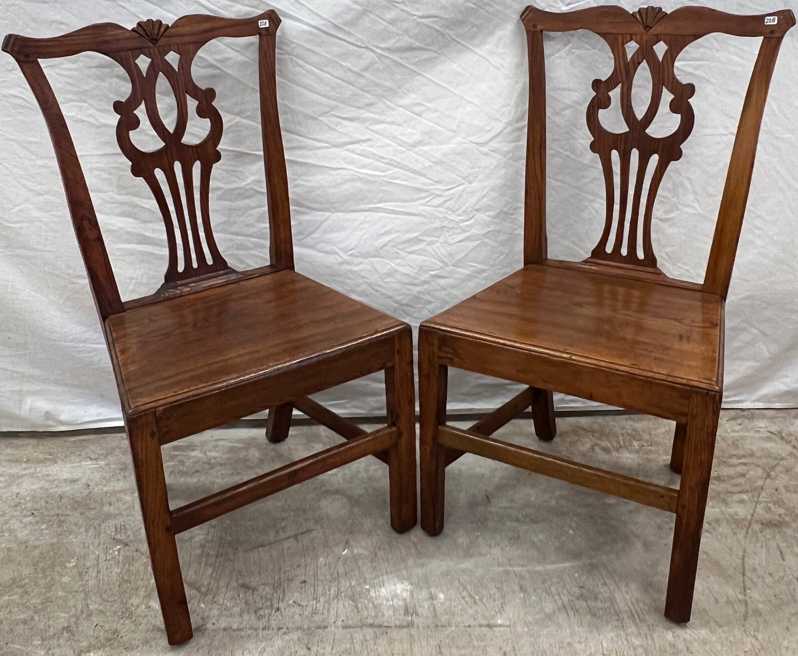 2 18th Century American Chippendale Chairs (1 of 6)