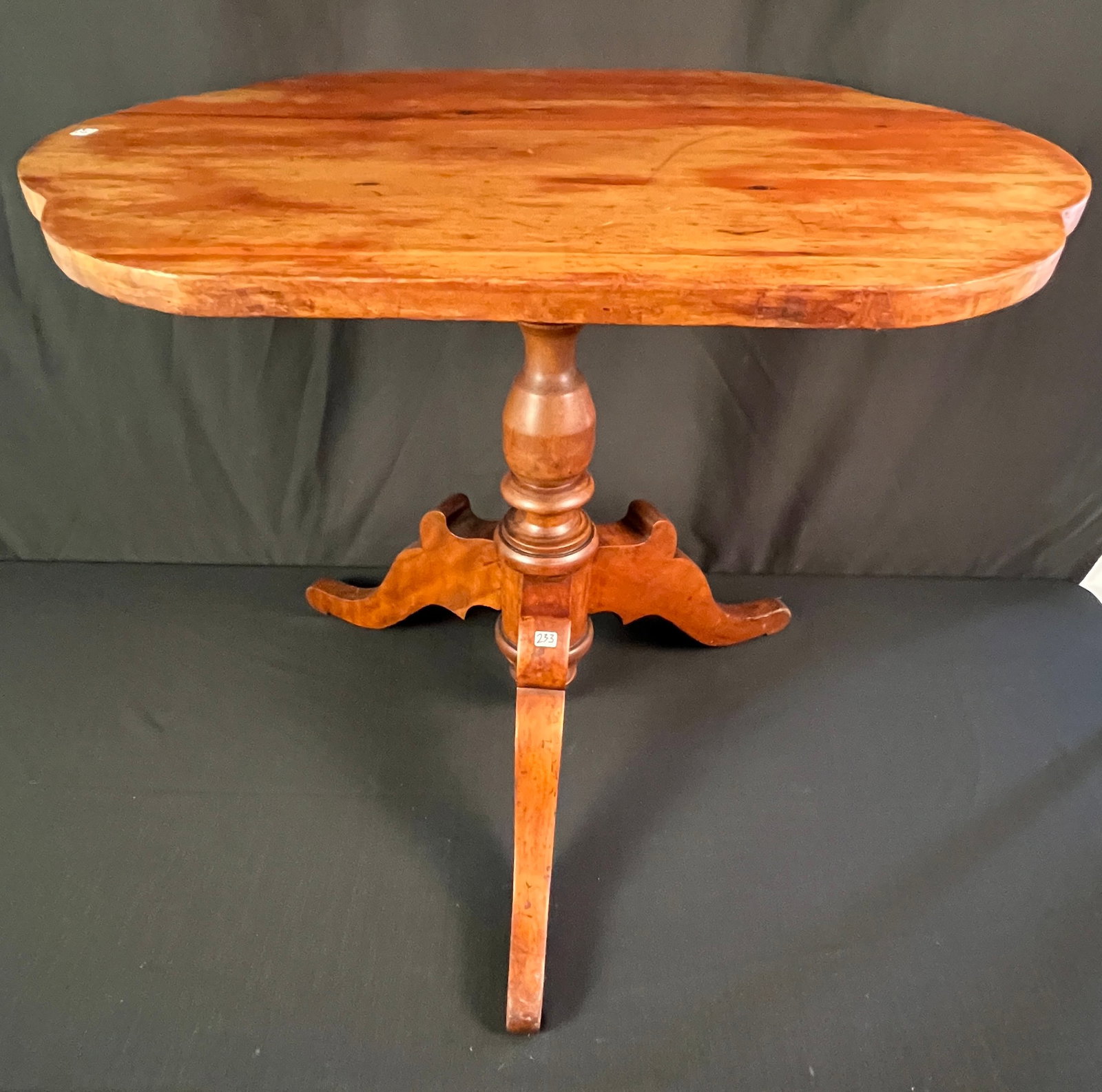 Early Cherry American Tilt Top Table C.1820/30's (1 of 7)