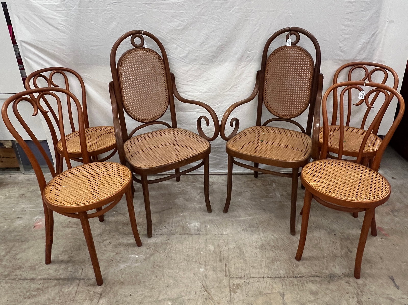 6 Thonet-Style Chairs (1 of 8)