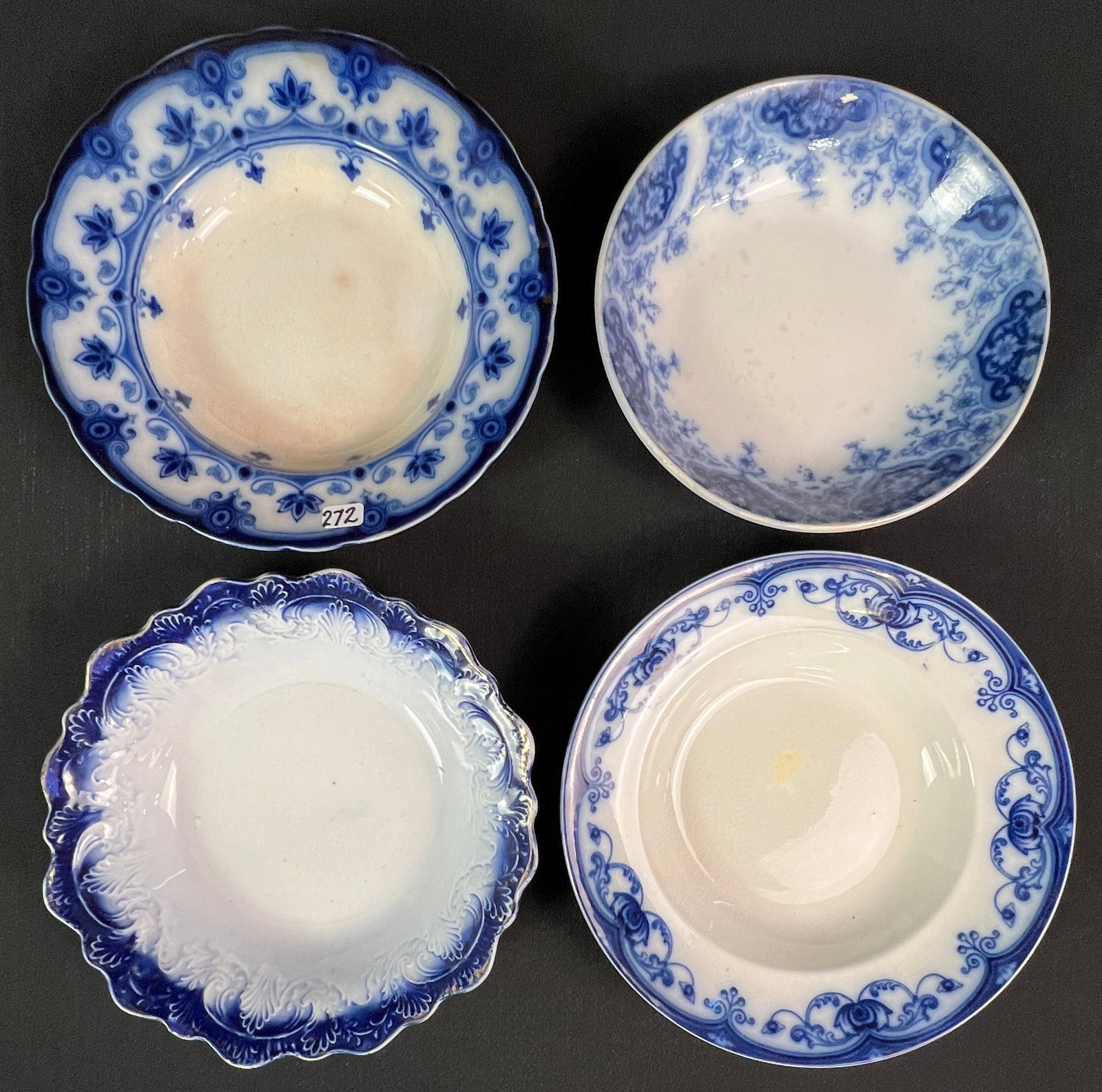 Large group of Flow Blue - 4