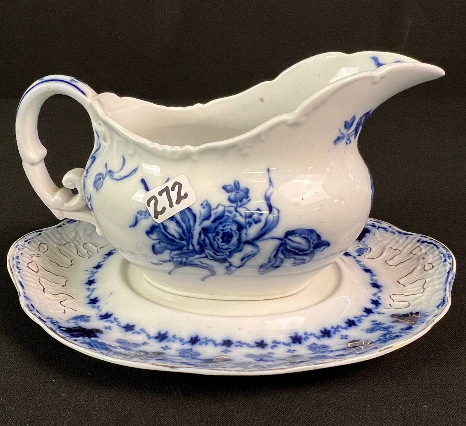 Large group of Flow Blue - 5