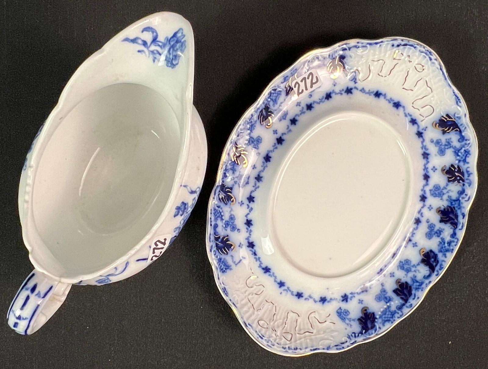 Large group of Flow Blue - 6