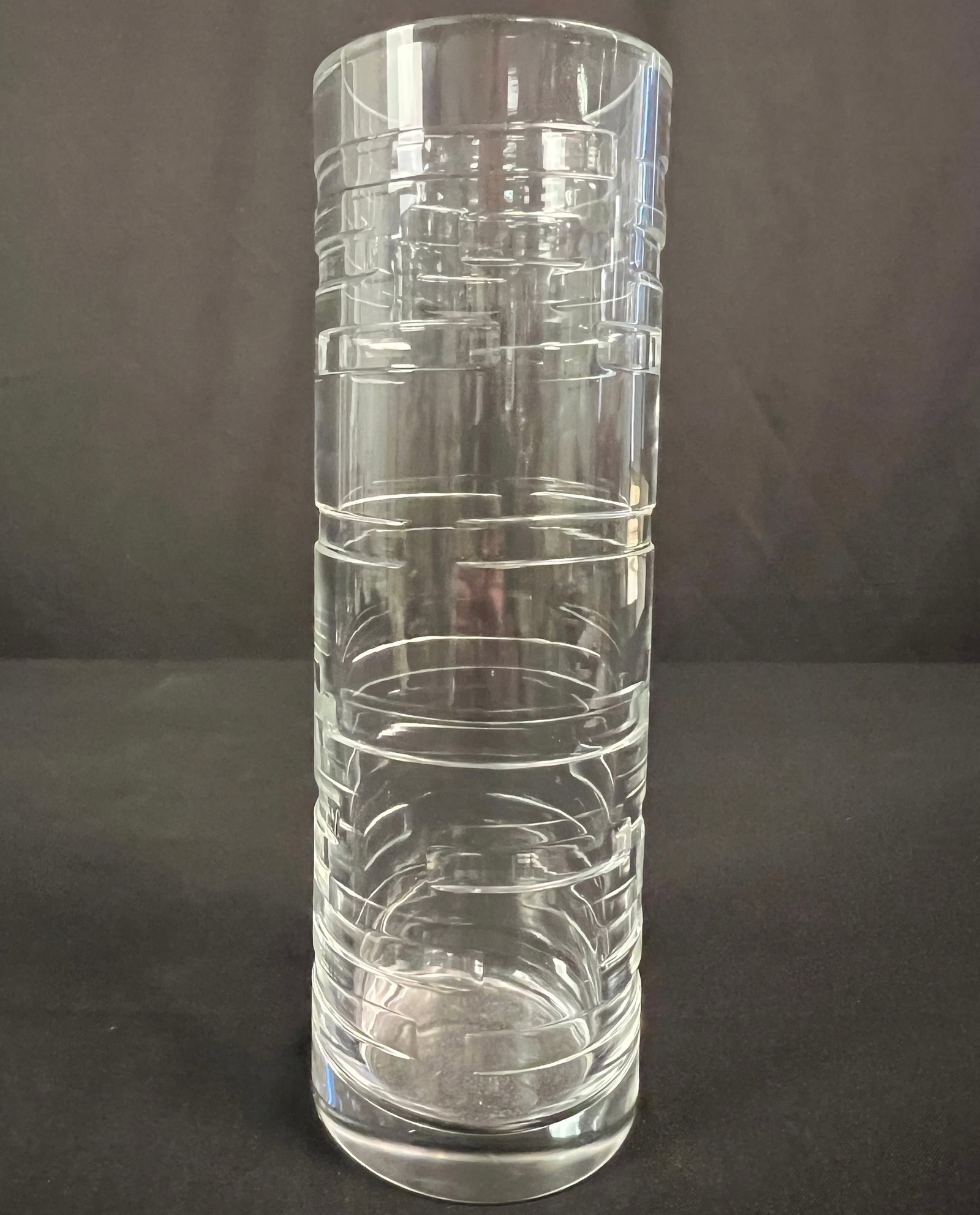 3 Designer Crystal Vases - 3