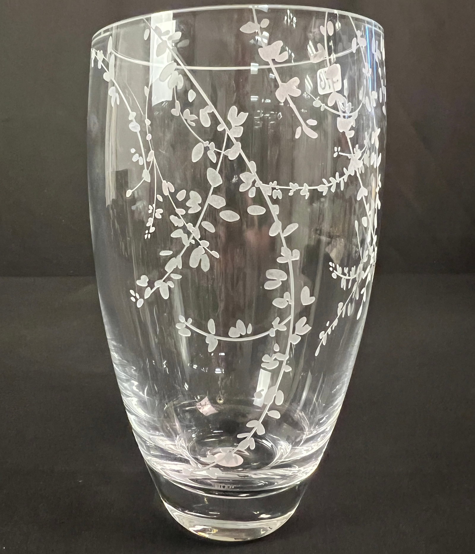 3 Designer Crystal Vases - 5