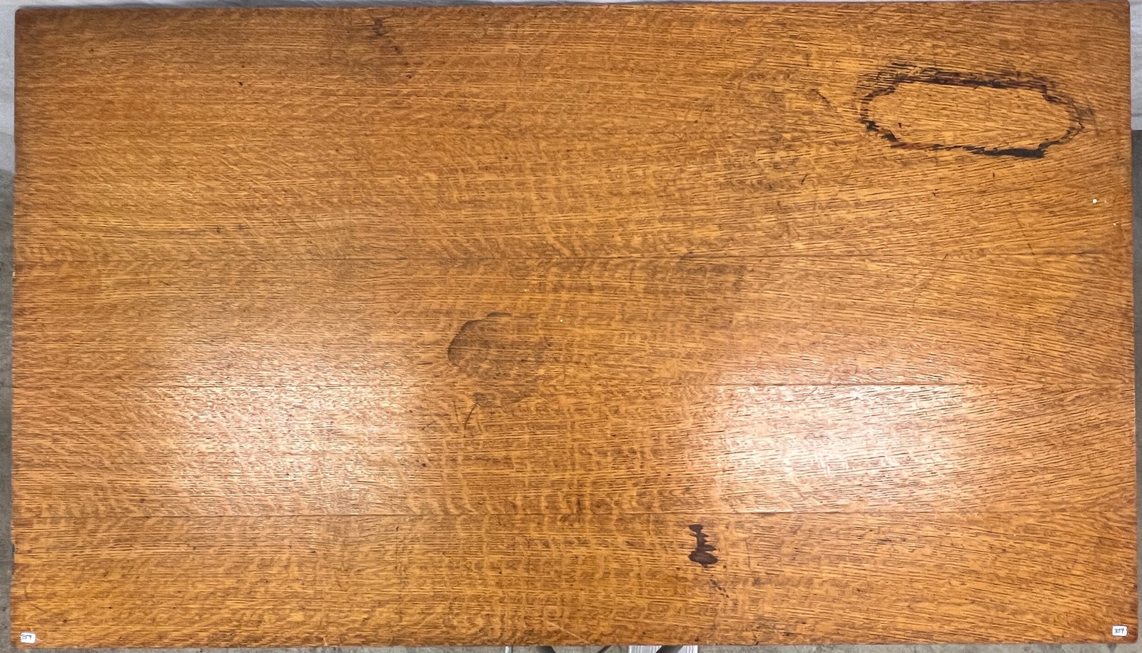 Oak Office Library Table - 3