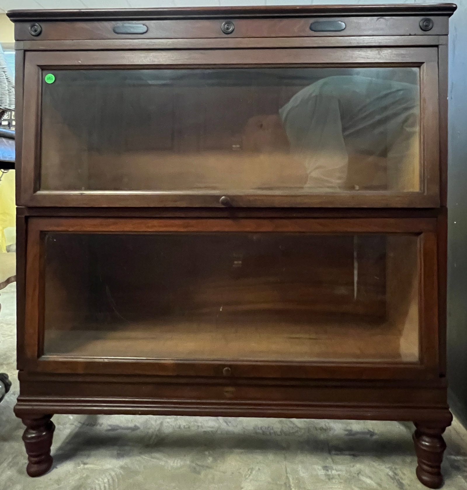 Two Section Stacking Bookcase (1 of 6)