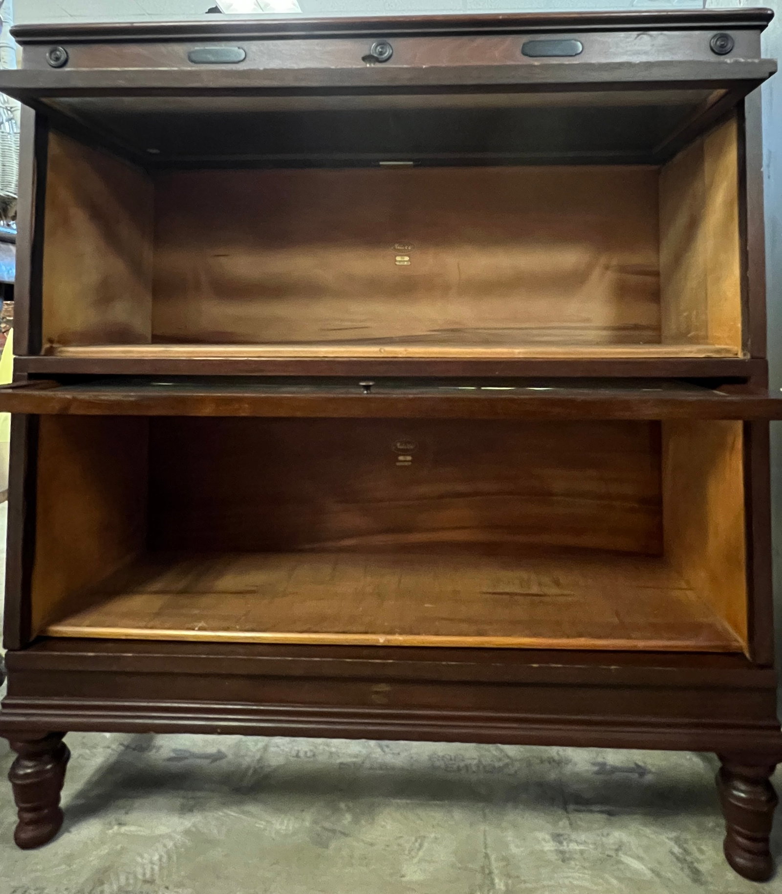 Two Section Stacking Bookcase - 2