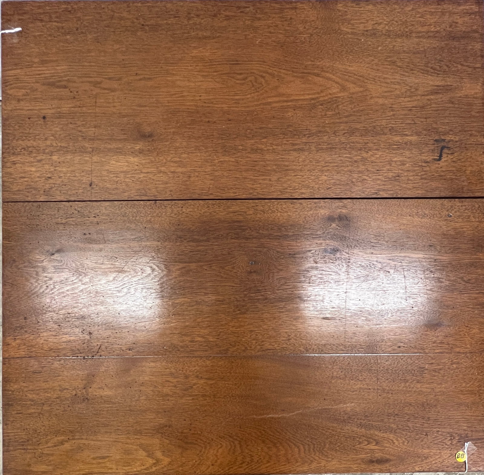 Square Mahogany Tea Table - 4