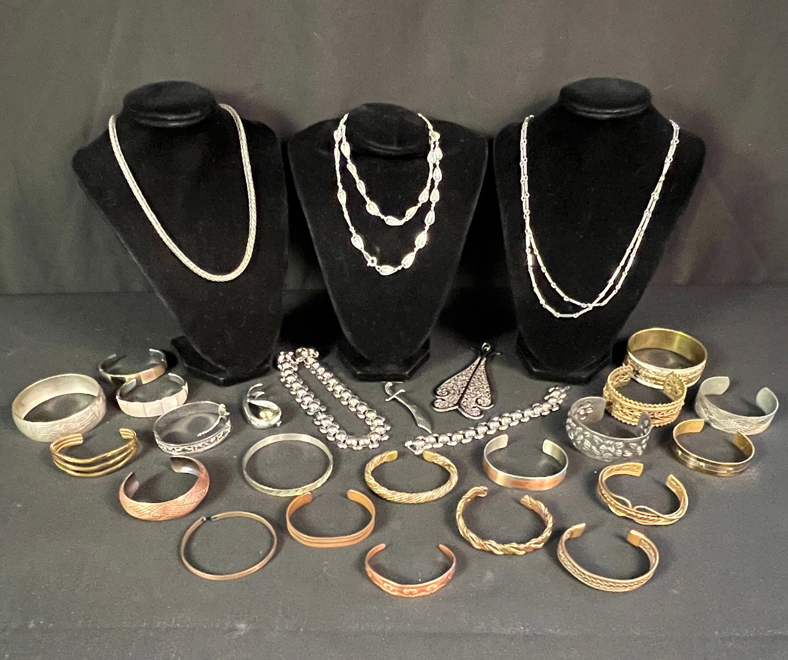 Group of Cuff Bracelets, Necklaces and More! (1 of 8)
