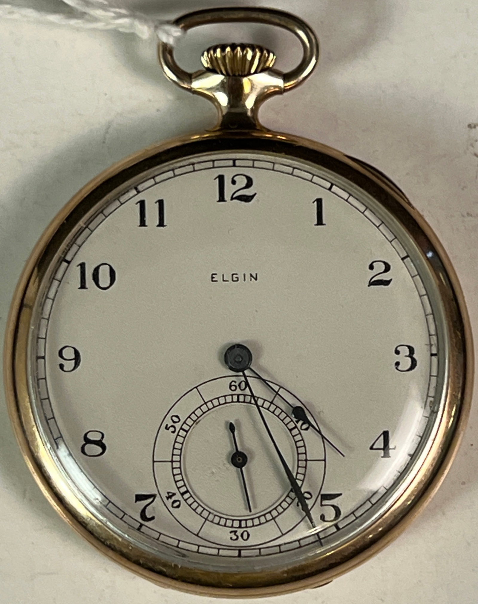 Edwardian Elgin Gold Filled Pocket Watch (1 of 6)