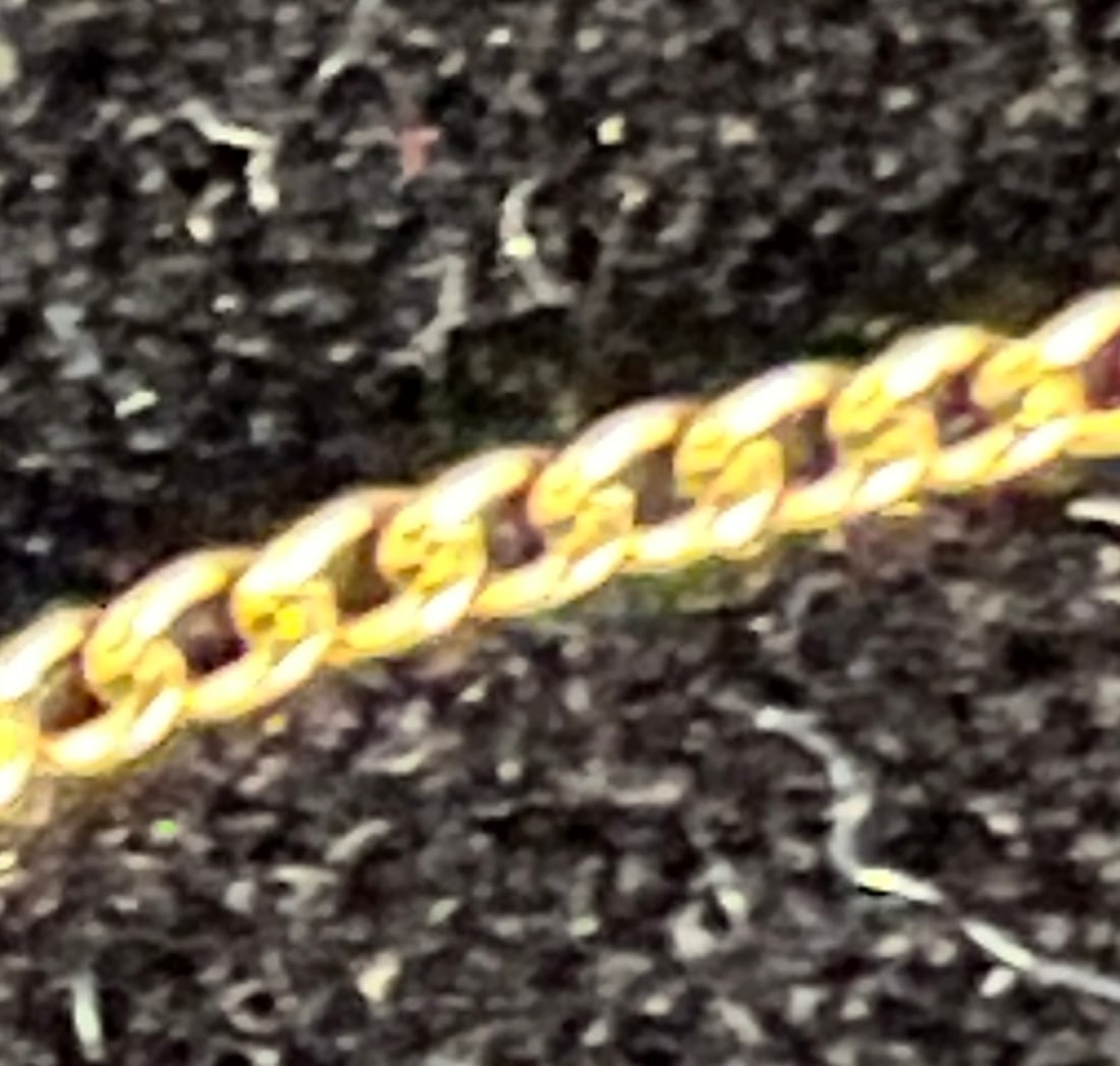 Two 14K Gold Necklaces - 7