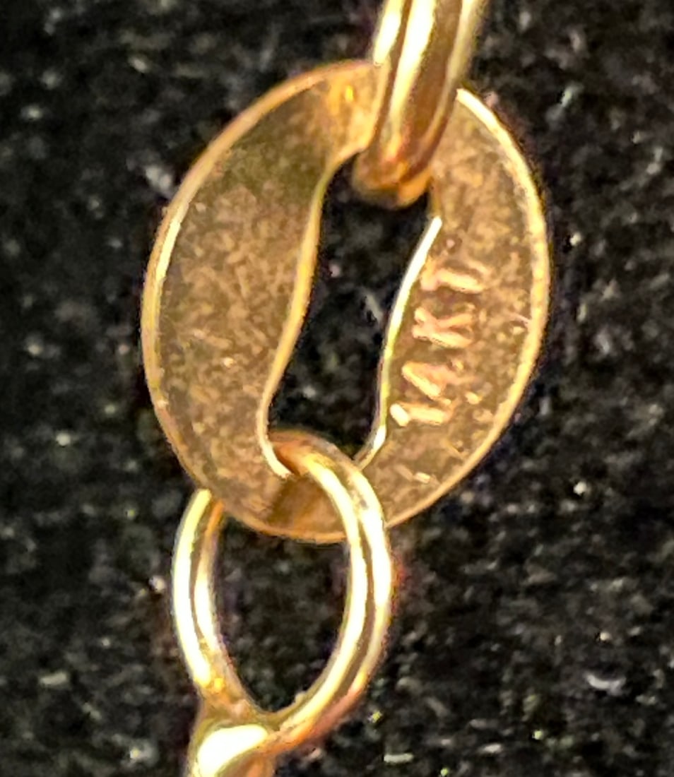 Two 14K Yellow Gold Chains - 4