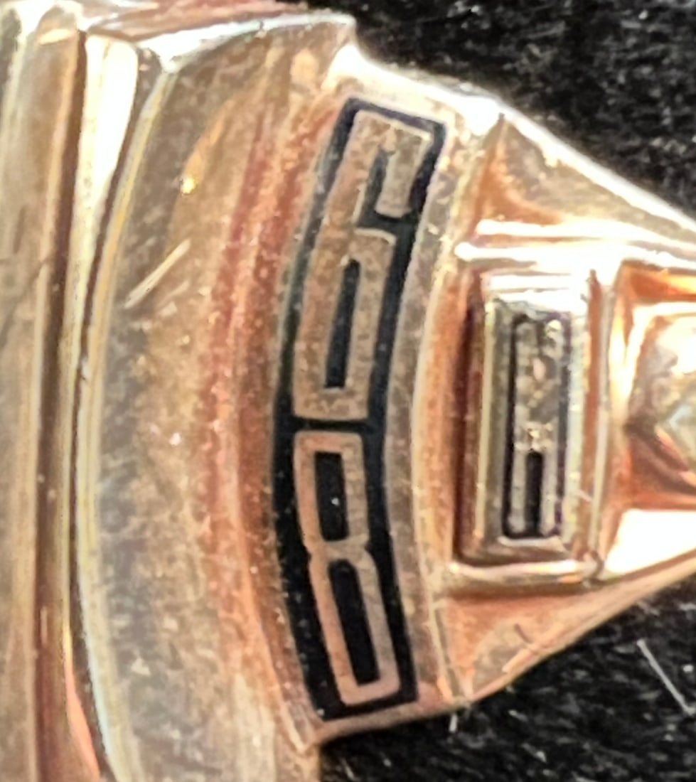 10K Gold Class Ring - 9