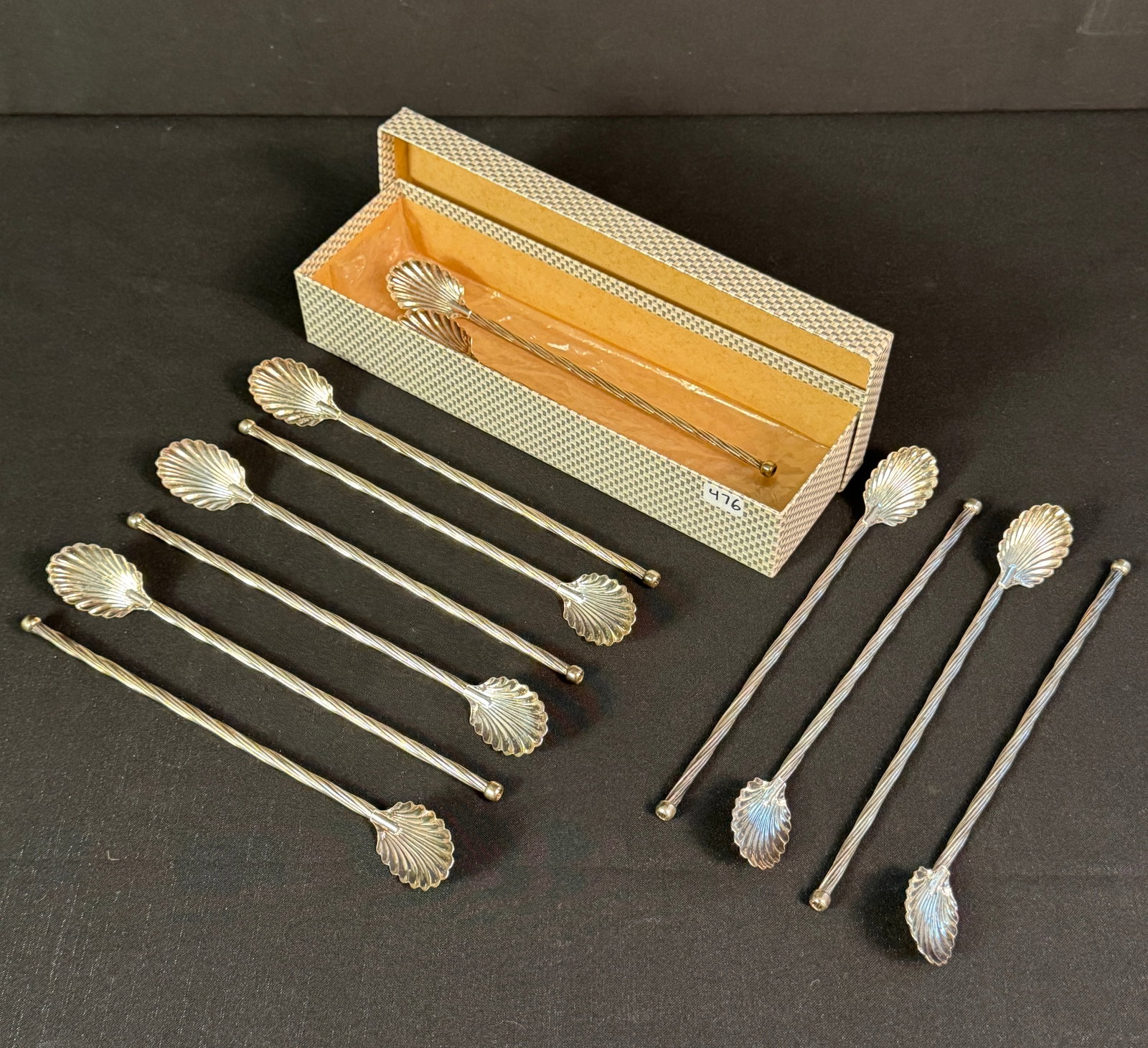 Set of Sterling Chocolate Straws (1 of 5)