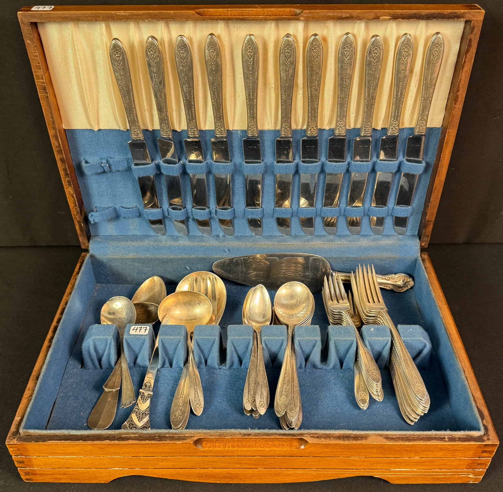 Set of Sterling Flatware by National (1 of 6)