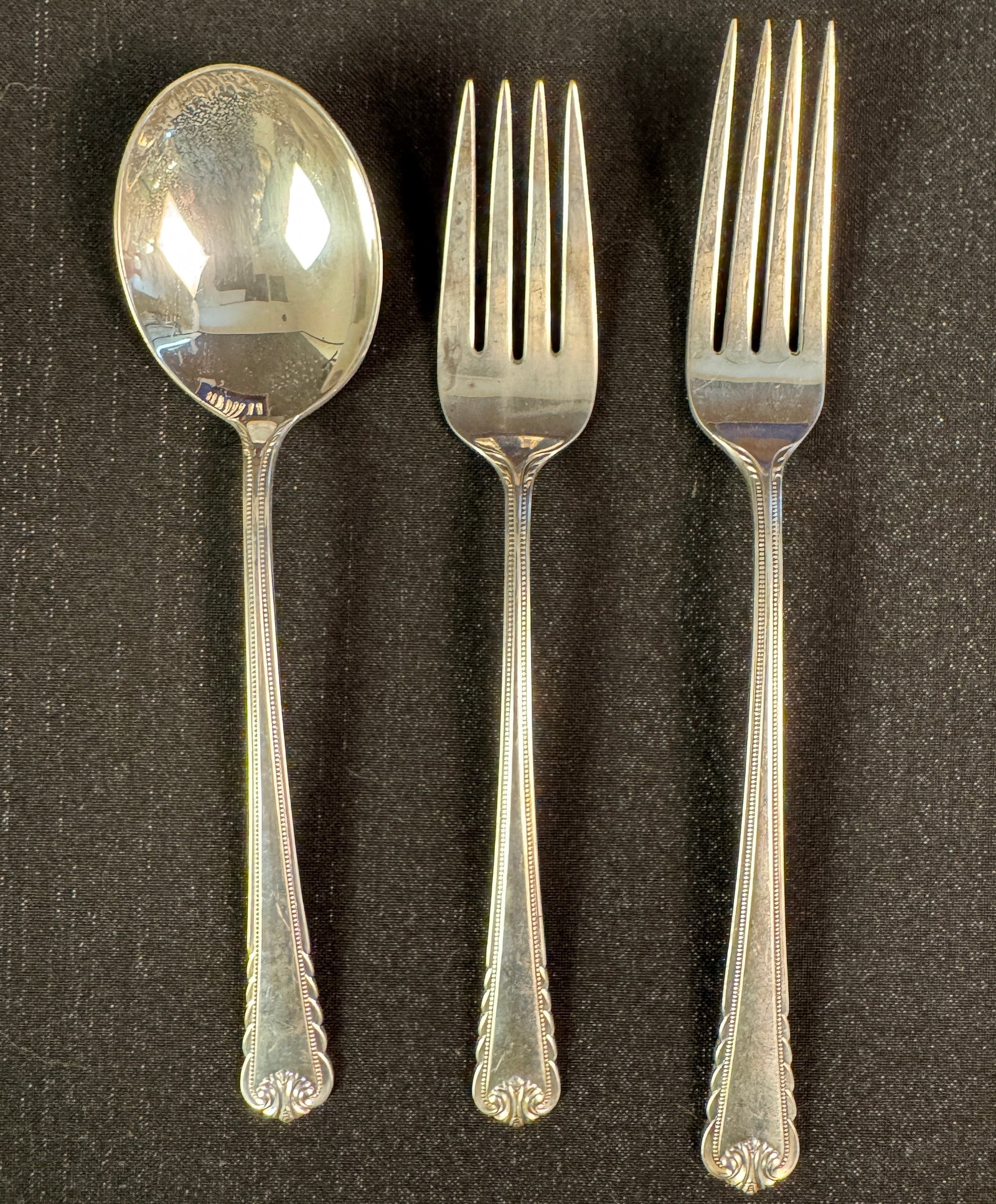 Set of Sterling Flatware by Rogers - 3