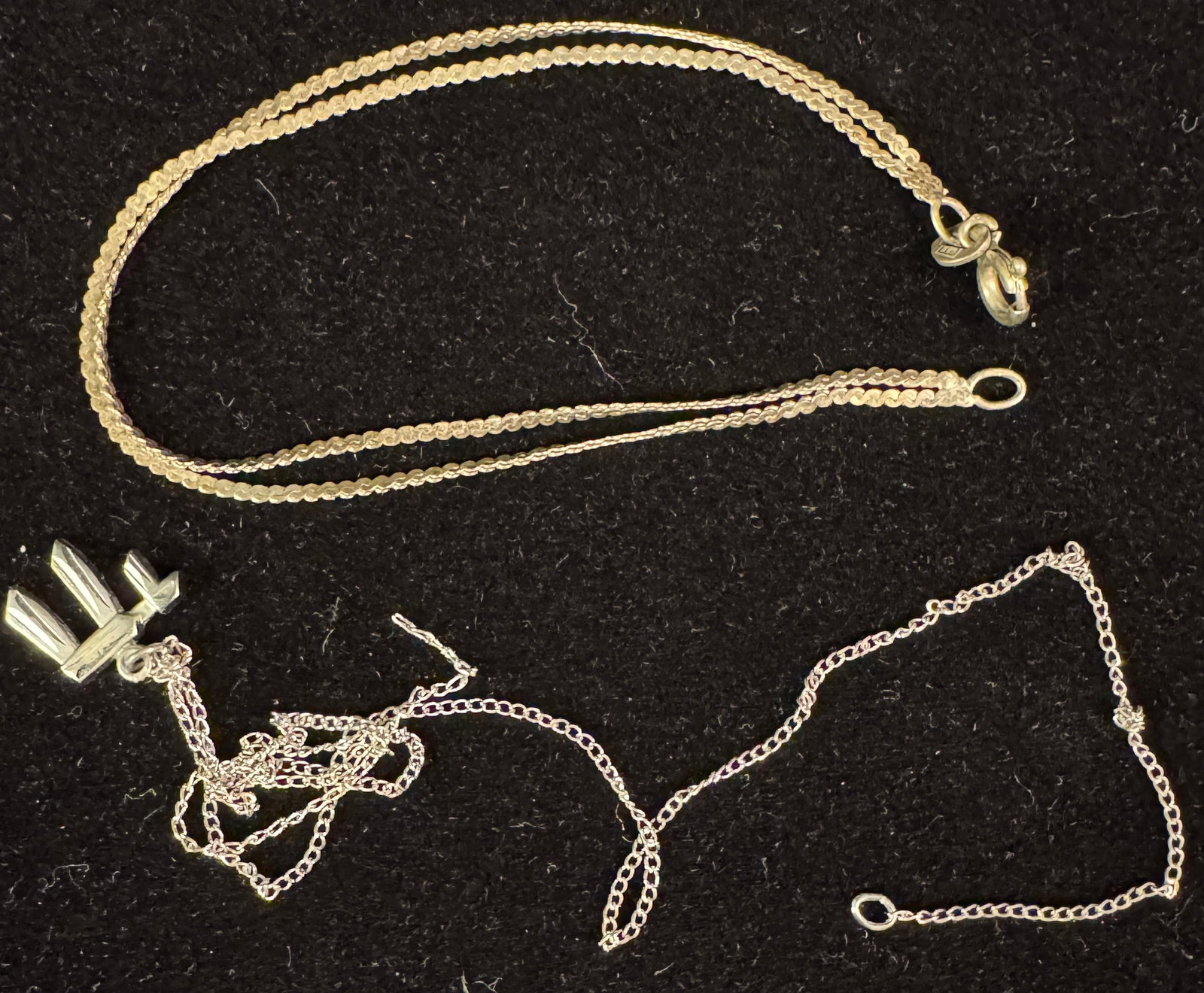 Assorted Sterling Necklaces & Chains - 6