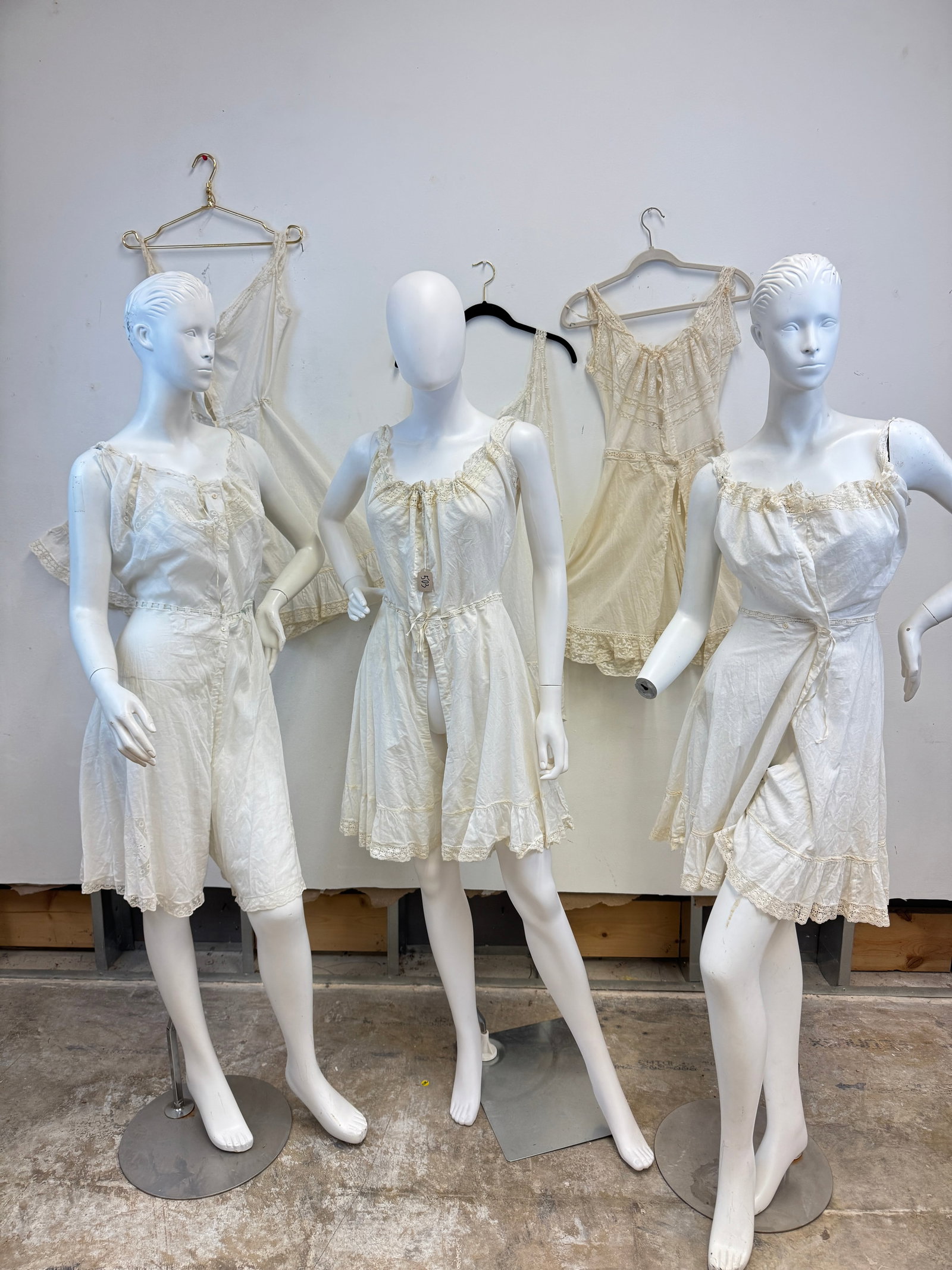 6 Victorian Ladies Undergarment Onesies (1 of 12)